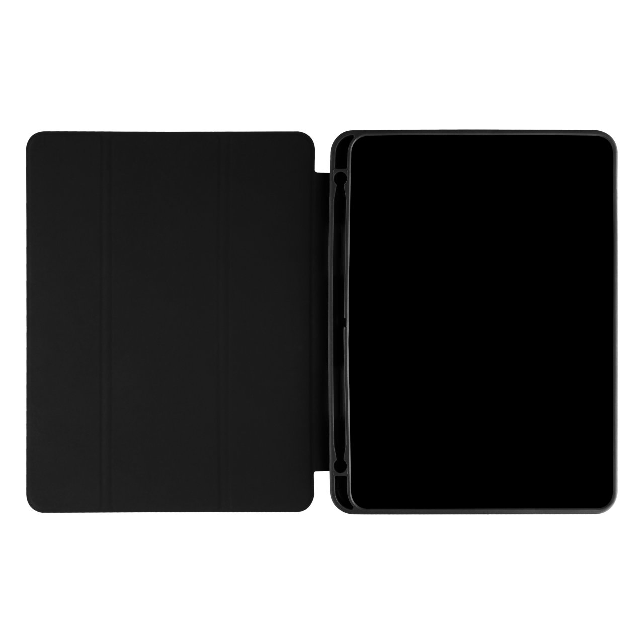FIXED Pouzdro Padcover+ pro Apple iPad Air 13" (2024/2025) se stojánkem a pouzdrem pro Pencil, černé