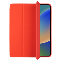 FIXED Pouzdro Padcover+ pro Apple iPad Air 13" (2024/2025) se stojánkem a pouzdrem pro Pencil, červené