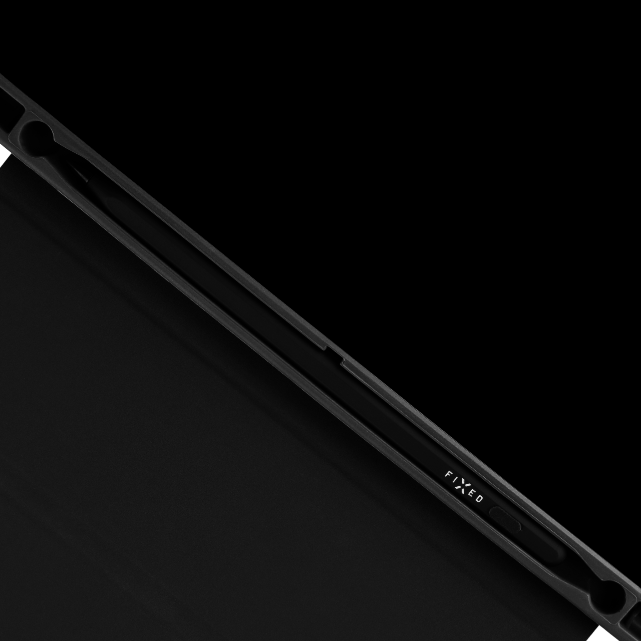 Pouzdro pro Apple iPad Pro 11" (2024)/M5 (2025) se stojánkem a pouzdrem pro Pencil - Fixed Padcover+, černé