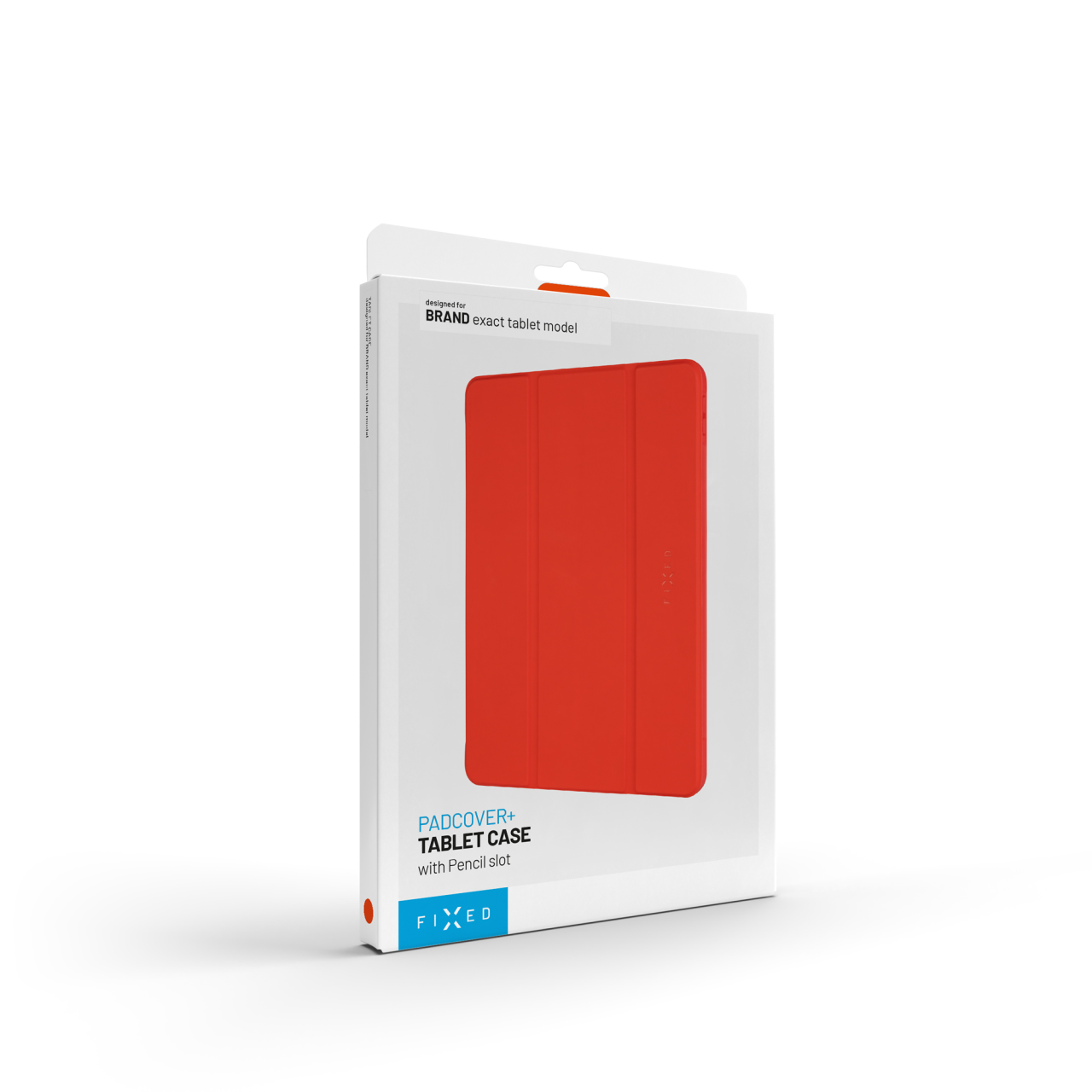 Pouzdro pro Apple iPad mini (A17 Pro) se stojánkem a pouzdrem pro Pencil - Fixed Padcover+, červené