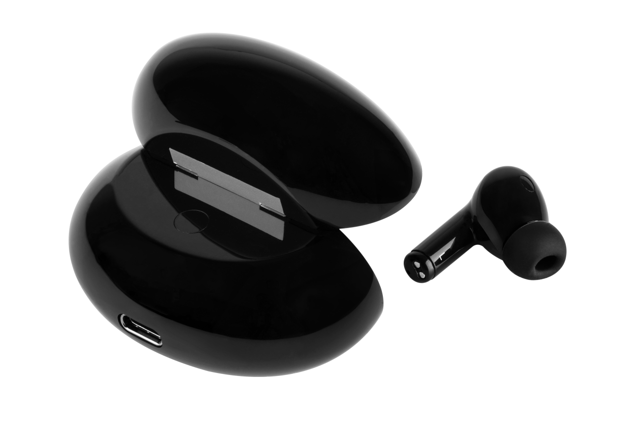 FIXED Bezdrátová TWS sluchátka Pods Pro s ANC a bezdrátovým nabíjením, černá