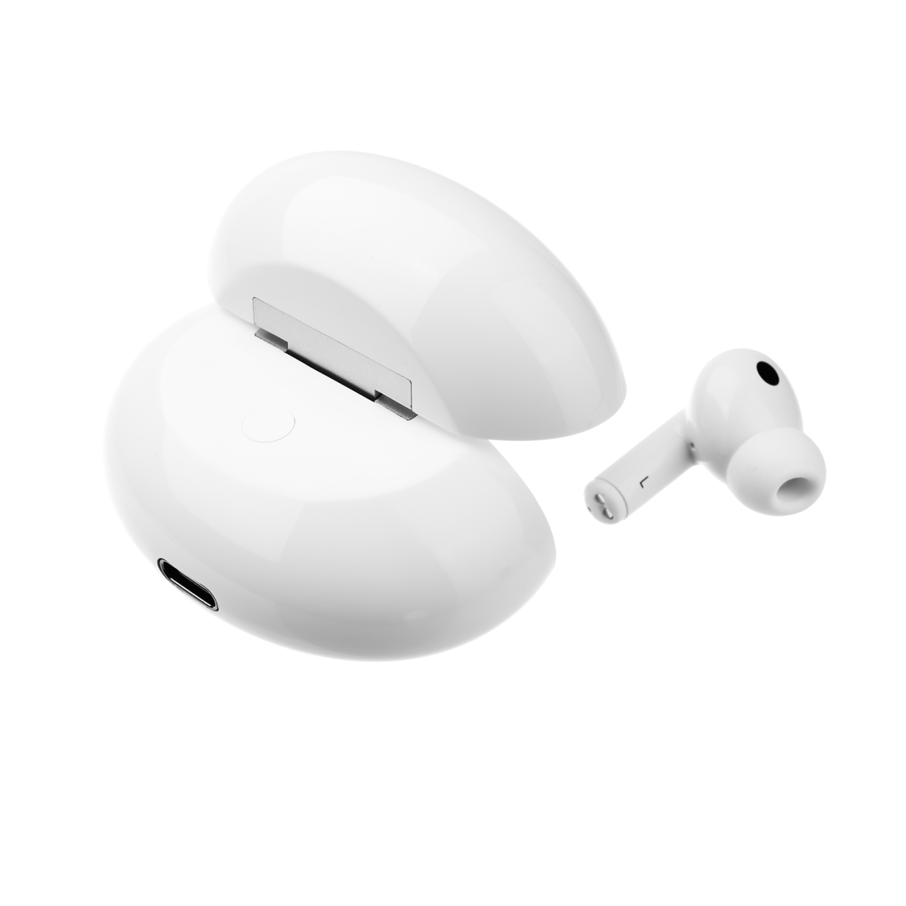 FIXED Bezdrátová TWS sluchátka Pods Pro s ANC a bezdrátovým nabíjením, bílá