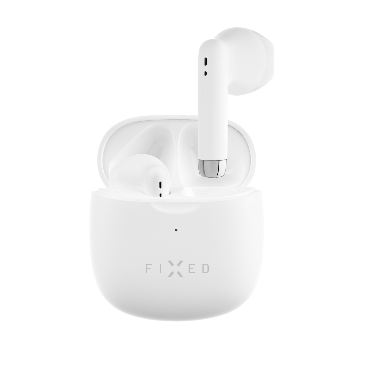 FIXED Bezdrátová TWS sluchátka Pods, bílá