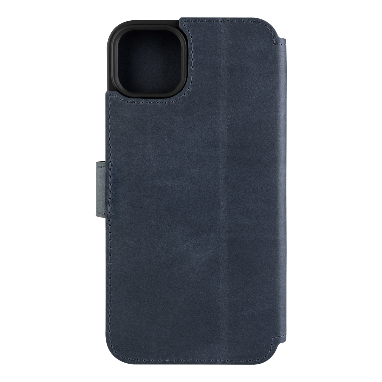 FIXED Kožené pouzdro typu kniha ProFit pro Apple iPhone 15 Plus, modré