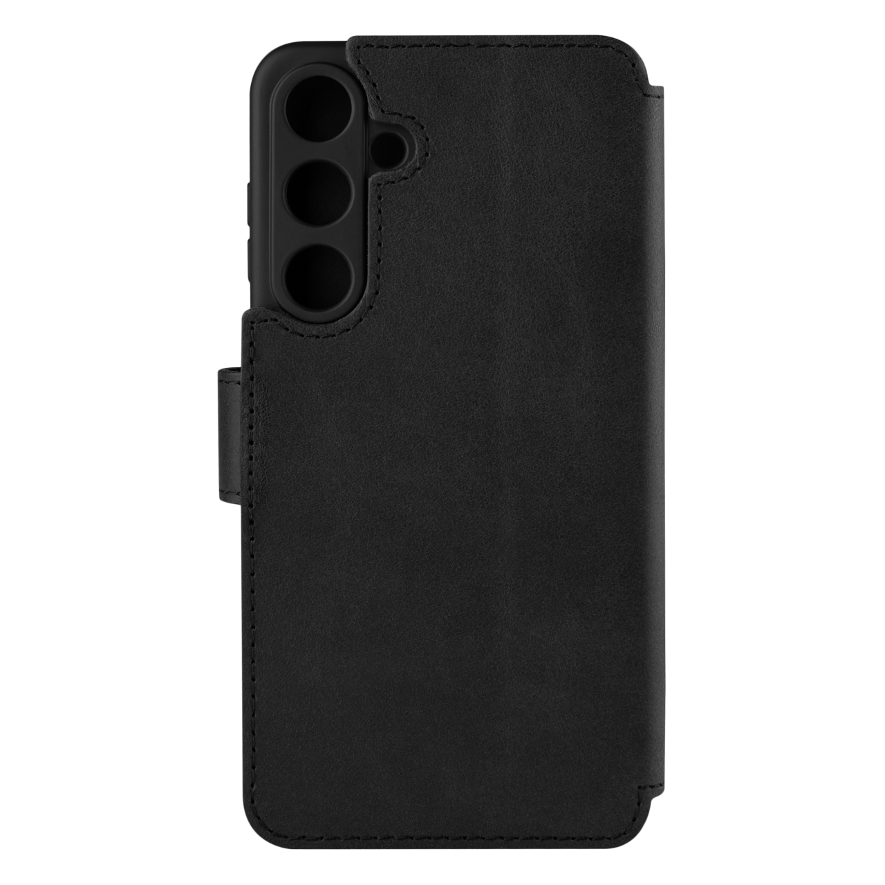 FIXED Kožené pouzdro typu kniha ProFit pro Samsung Galaxy S24+, černé