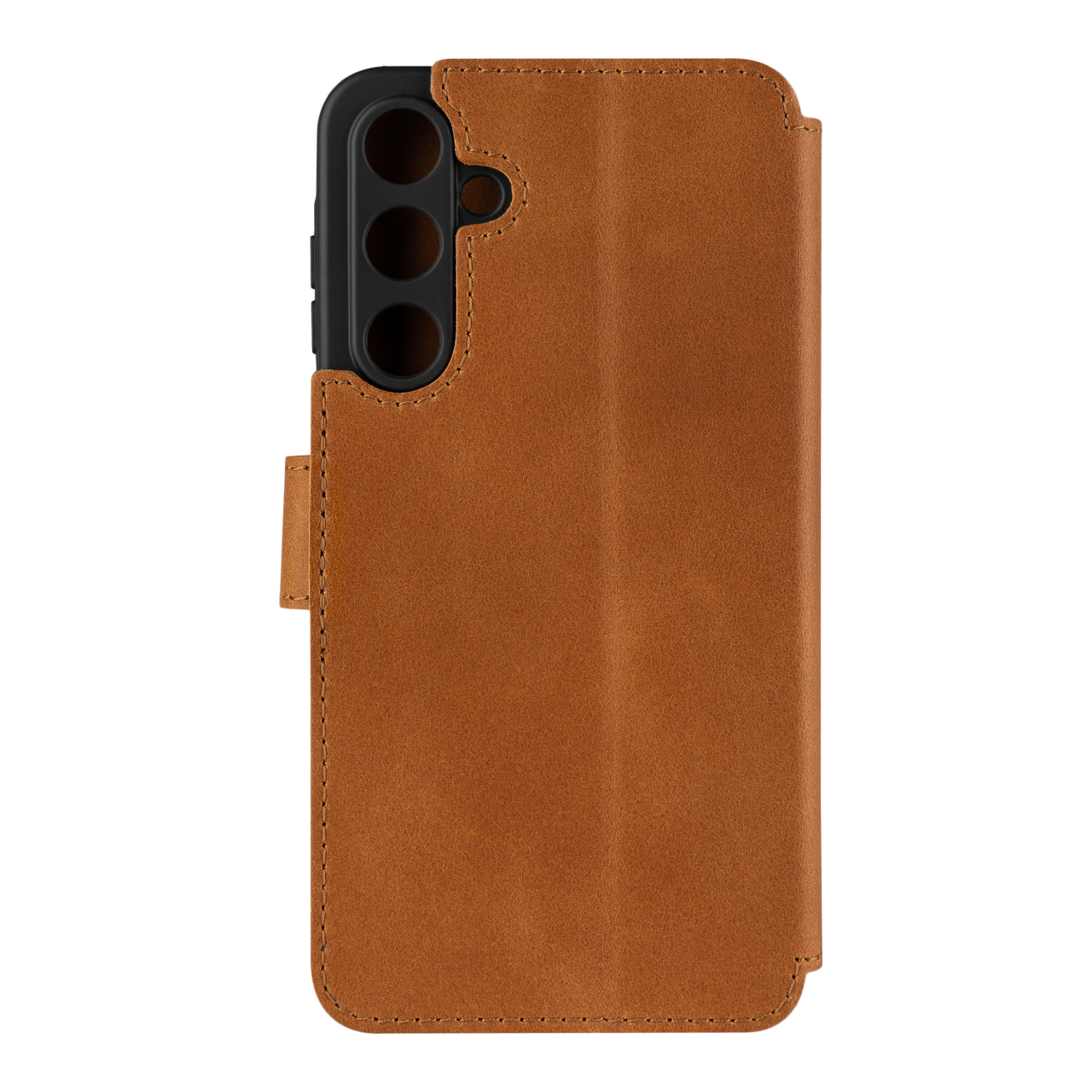 FIXED Kožené pouzdro typu kniha ProFit pro Samsung Galaxy A55 5G, hnědé
