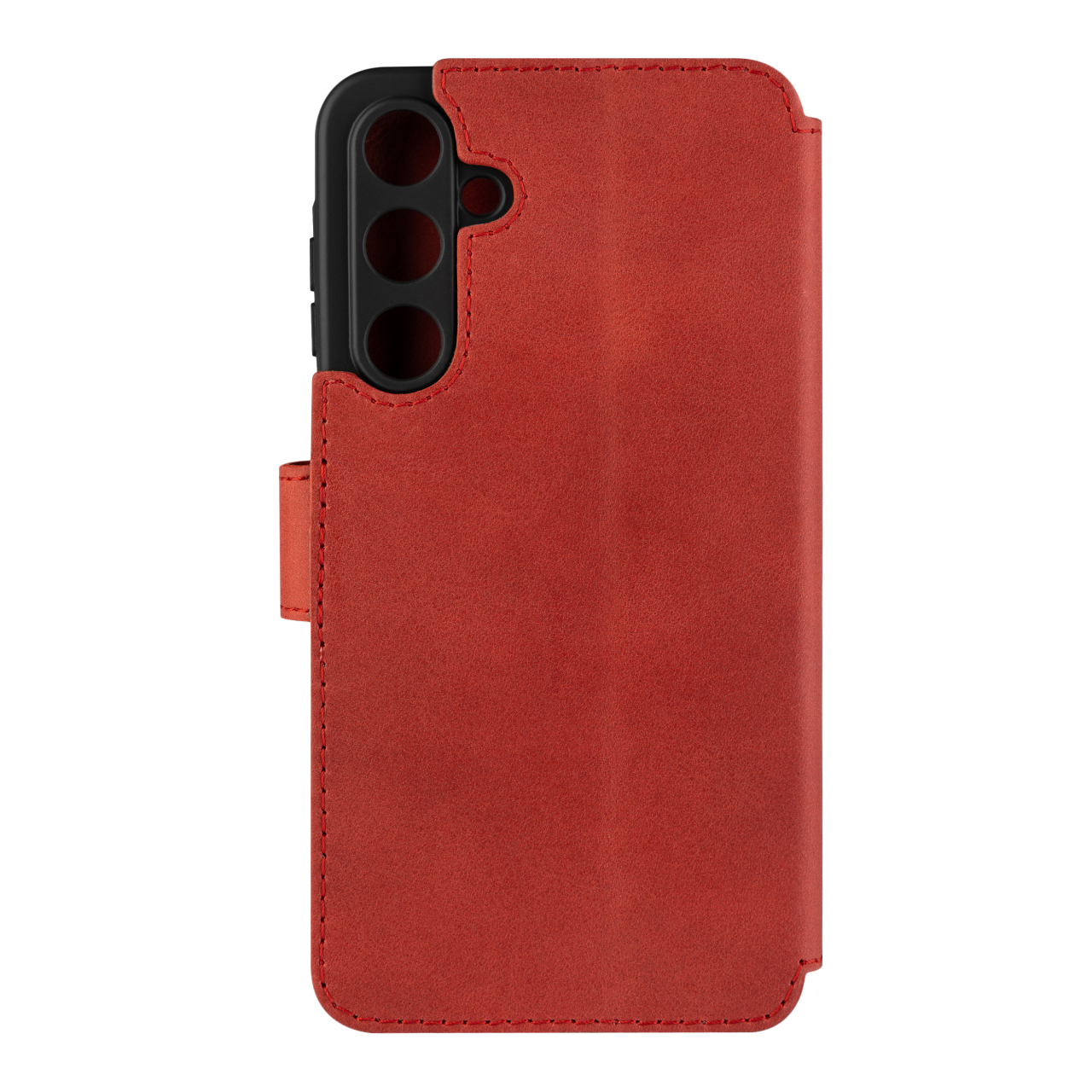 FIXED Kožené pouzdro typu kniha ProFit pro Samsung Galaxy A55 5G, červené