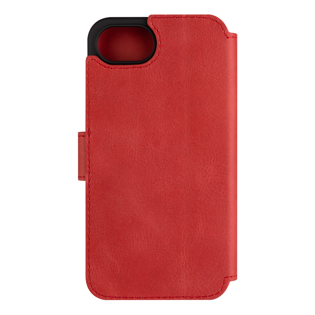 FIXED Kožené pouzdro typu kniha ProFit pro Apple iPhone 16e / iPhone 17e, červené