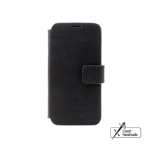 Kožené pouzdro typu kniha FIXED ProFit pro Samsung Galaxy A36 5G, černé