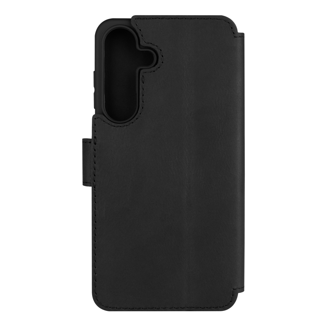 FIXED Kožené pouzdro typu kniha ProFit pro Samsung Galaxy S25+, černé