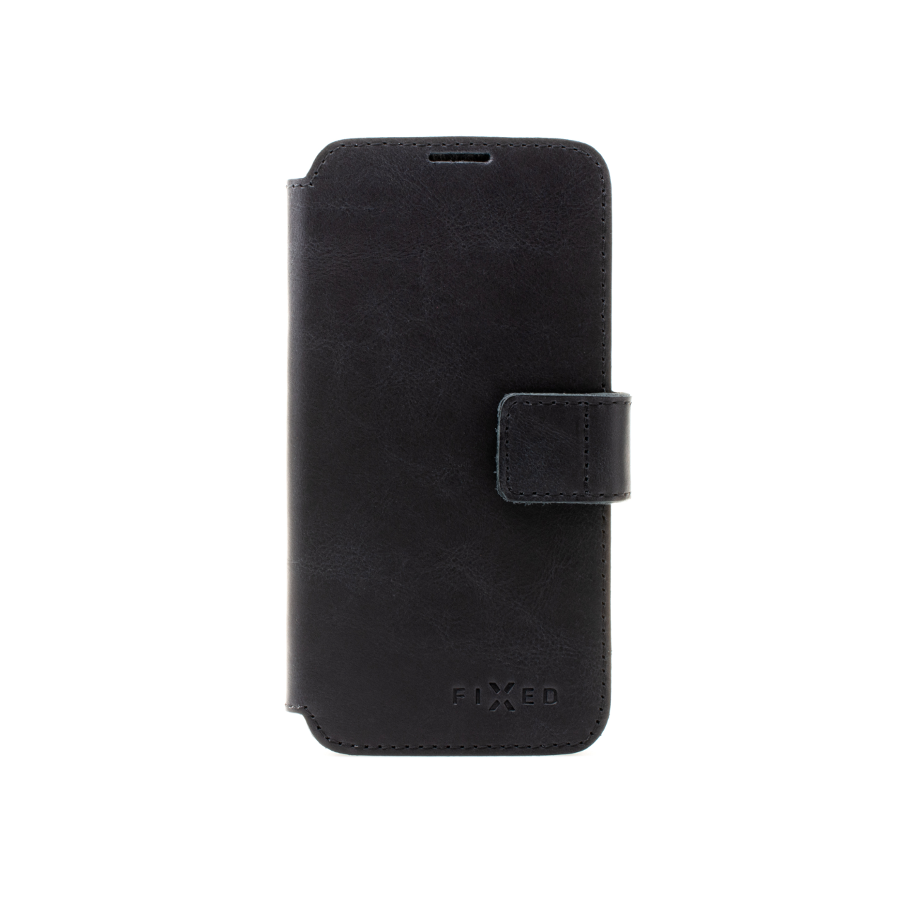FIXED Kožené pouzdro typu kniha ProFit pro Samsung Galaxy S25 Ultra, černé