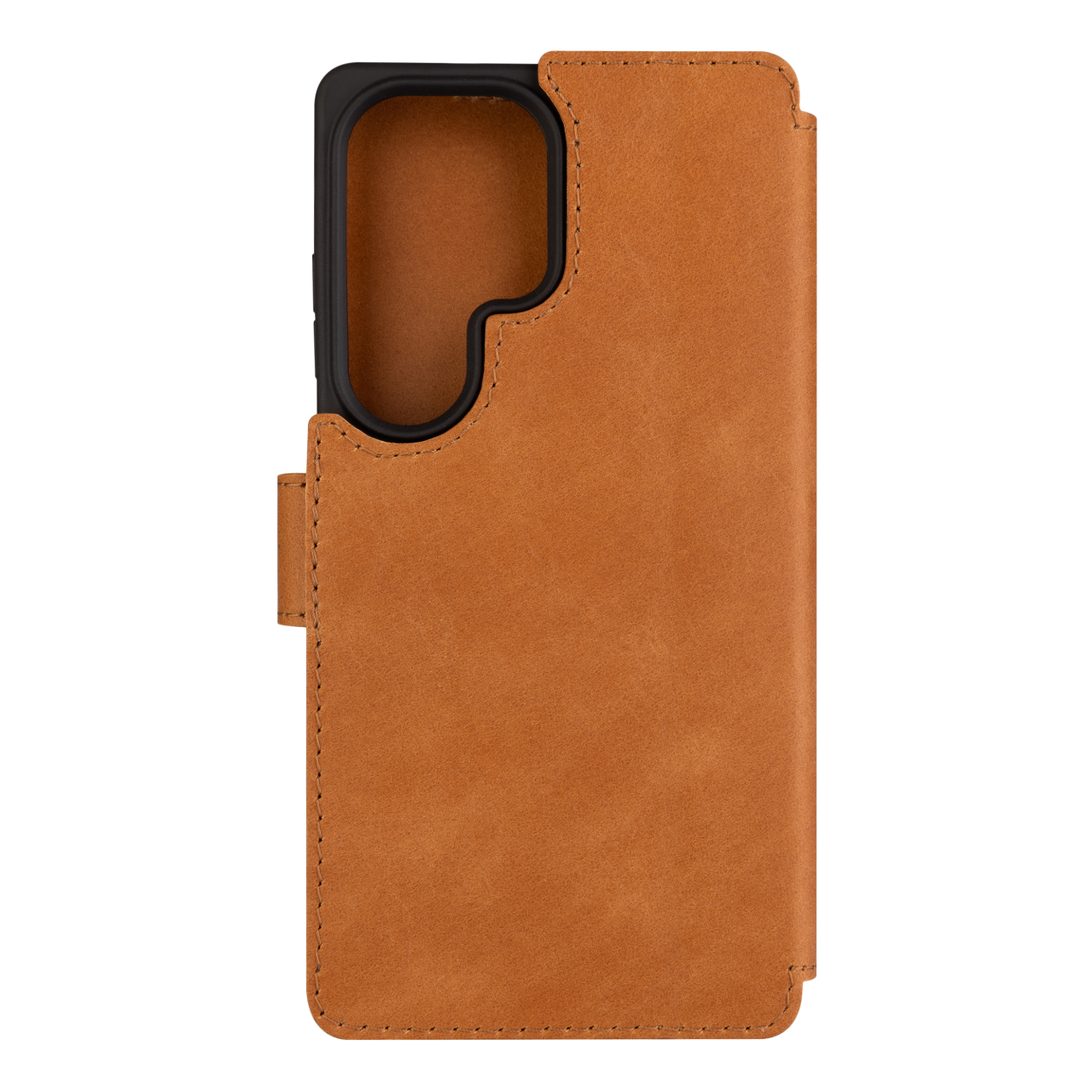 FIXED Kožené pouzdro typu kniha ProFit pro Samsung Galaxy S25 Ultra, hnědé