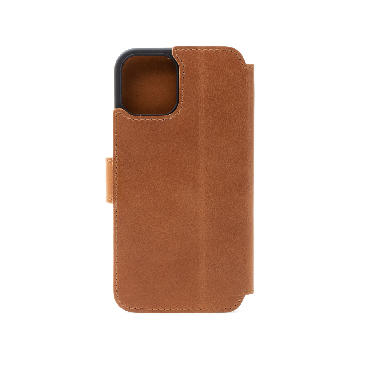 FIXED Kožené pouzdro typu kniha ProFit pro Apple iPhone 12/12 Pro, hnědé