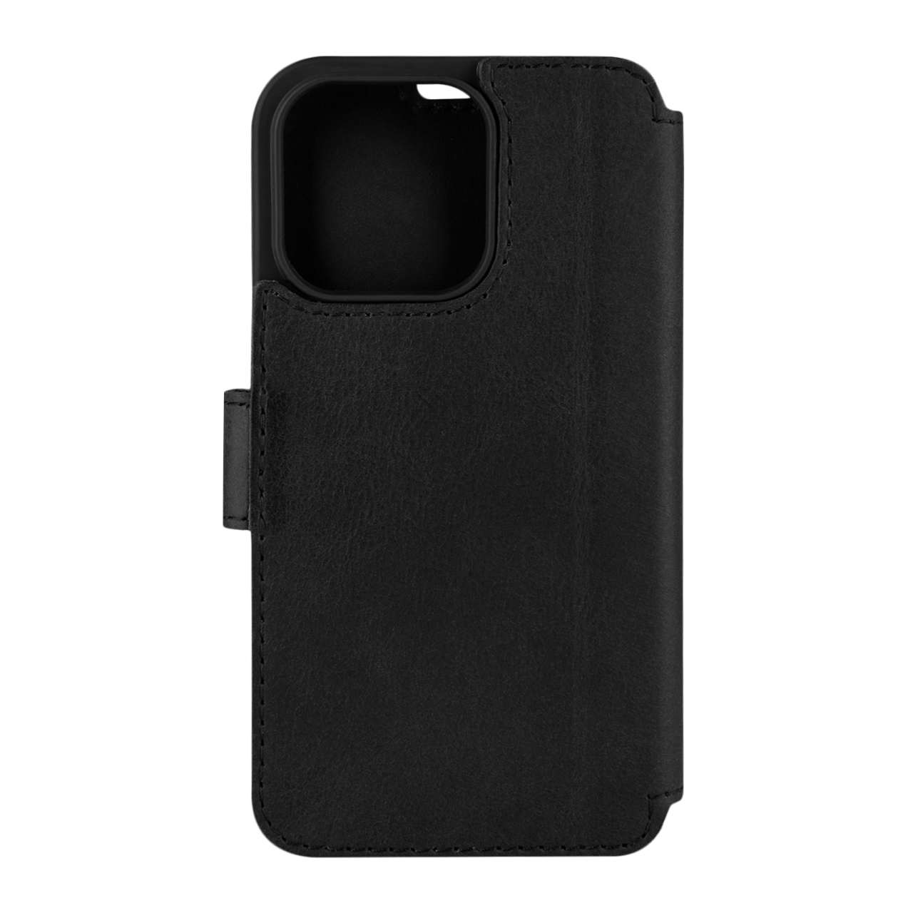FIXED Kožené pouzdro typu kniha ProFit pro Apple iPhone 14 Pro, černé
