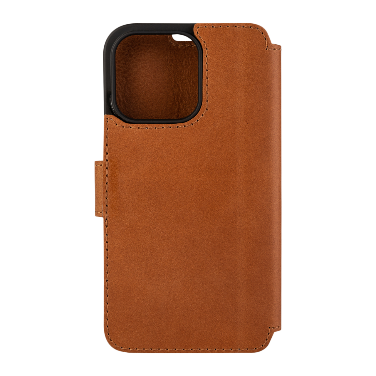 FIXED Kožené pouzdro typu kniha ProFit pro Apple iPhone 14 Pro, hnědé
