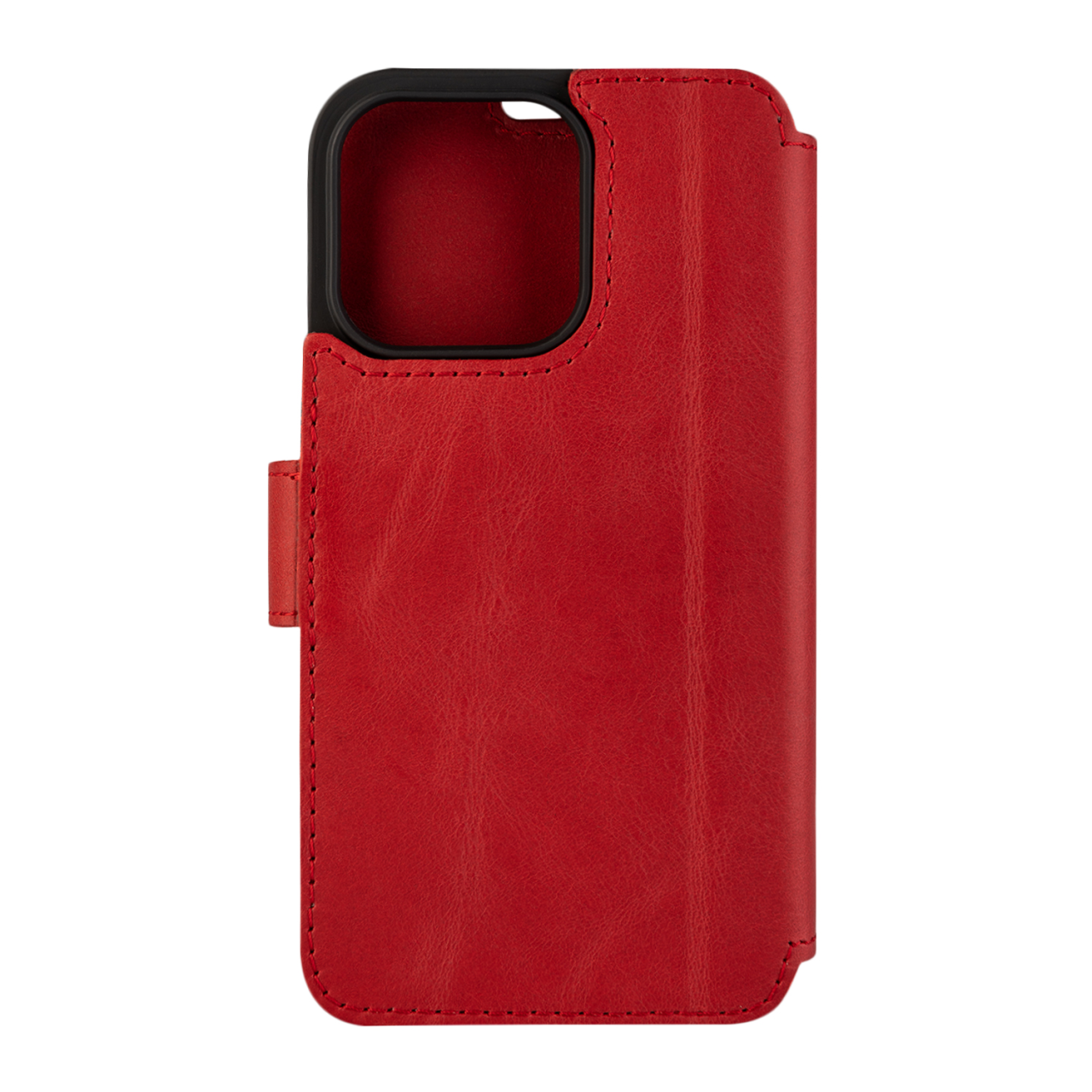 FIXED Kožené pouzdro typu kniha ProFit pro Apple iPhone 14 Pro, červené