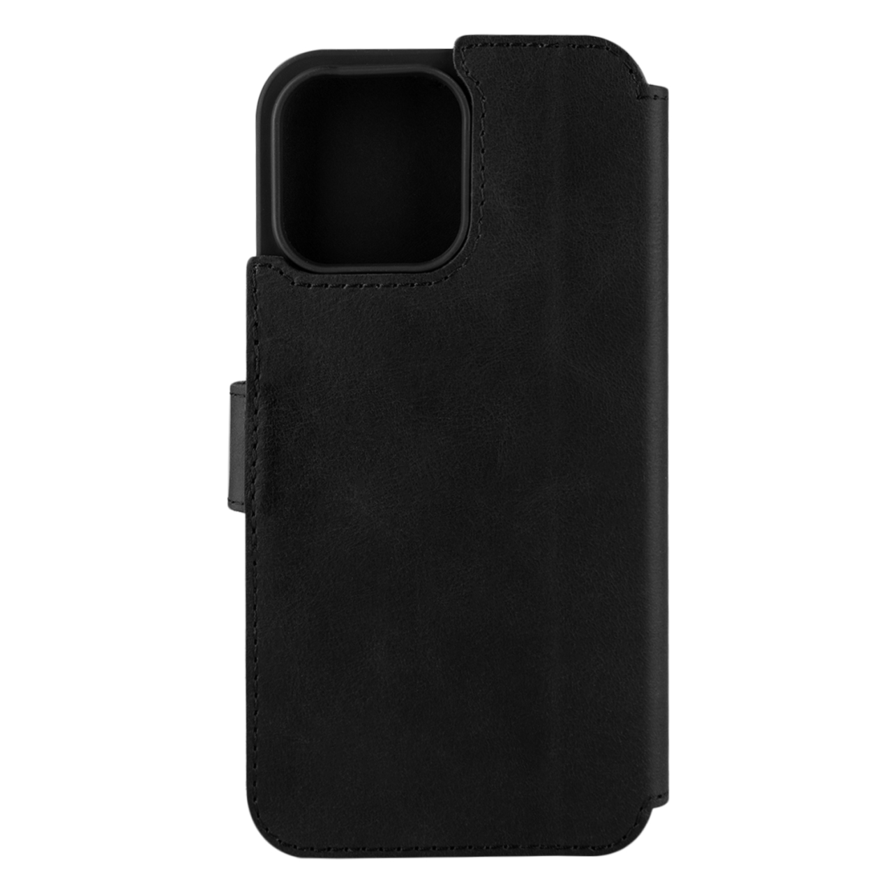 FIXED Kožené pouzdro typu kniha ProFit pro Apple iPhone 14 Pro Max, černé