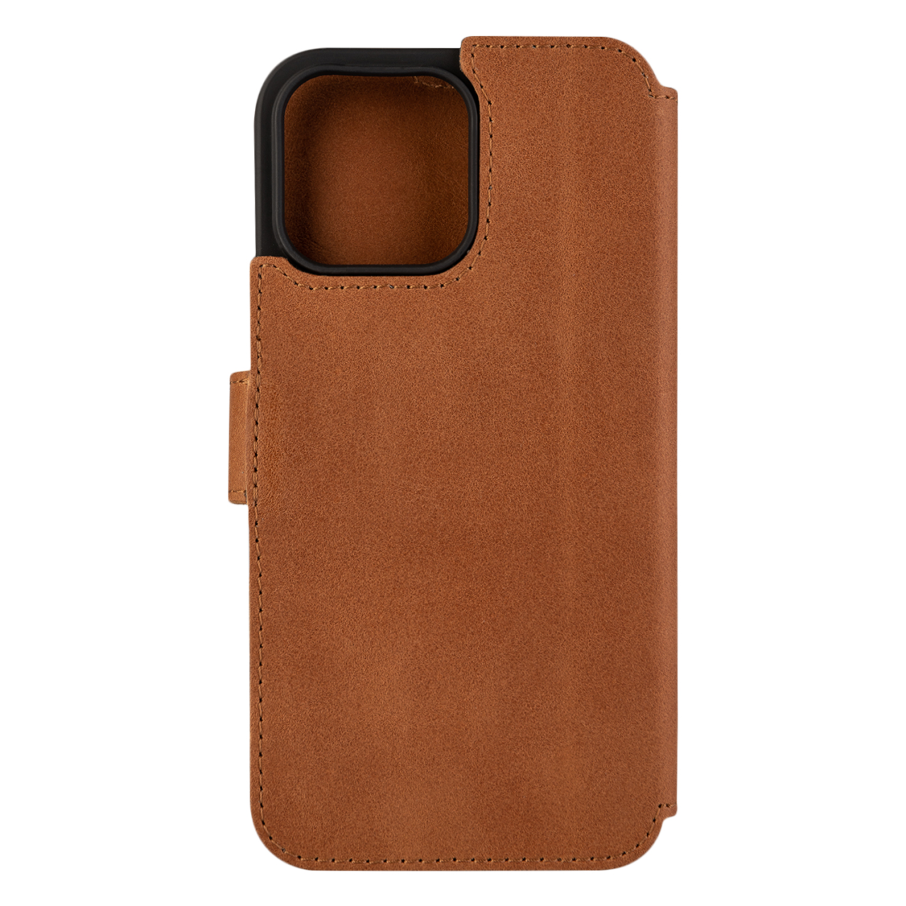 FIXED Kožené pouzdro typu kniha ProFit pro Apple iPhone 14 Pro Max, hnědé