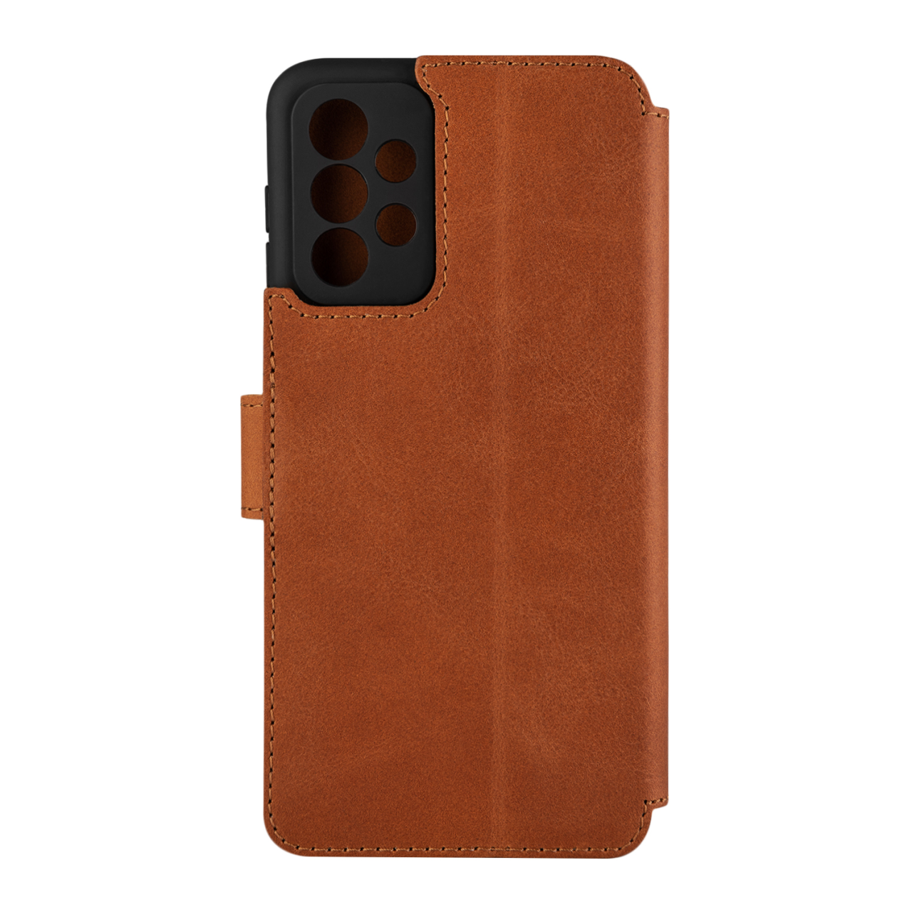 FIXED Kožené pouzdro typu kniha ProFit pro Samsung Galaxy A23, hnědé