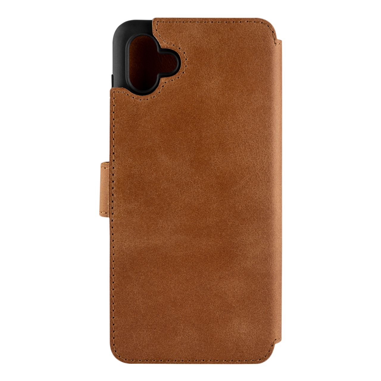 FIXED Kožené pouzdro typu kniha ProFit pro Samsung Galaxy M13 5G, hnědé