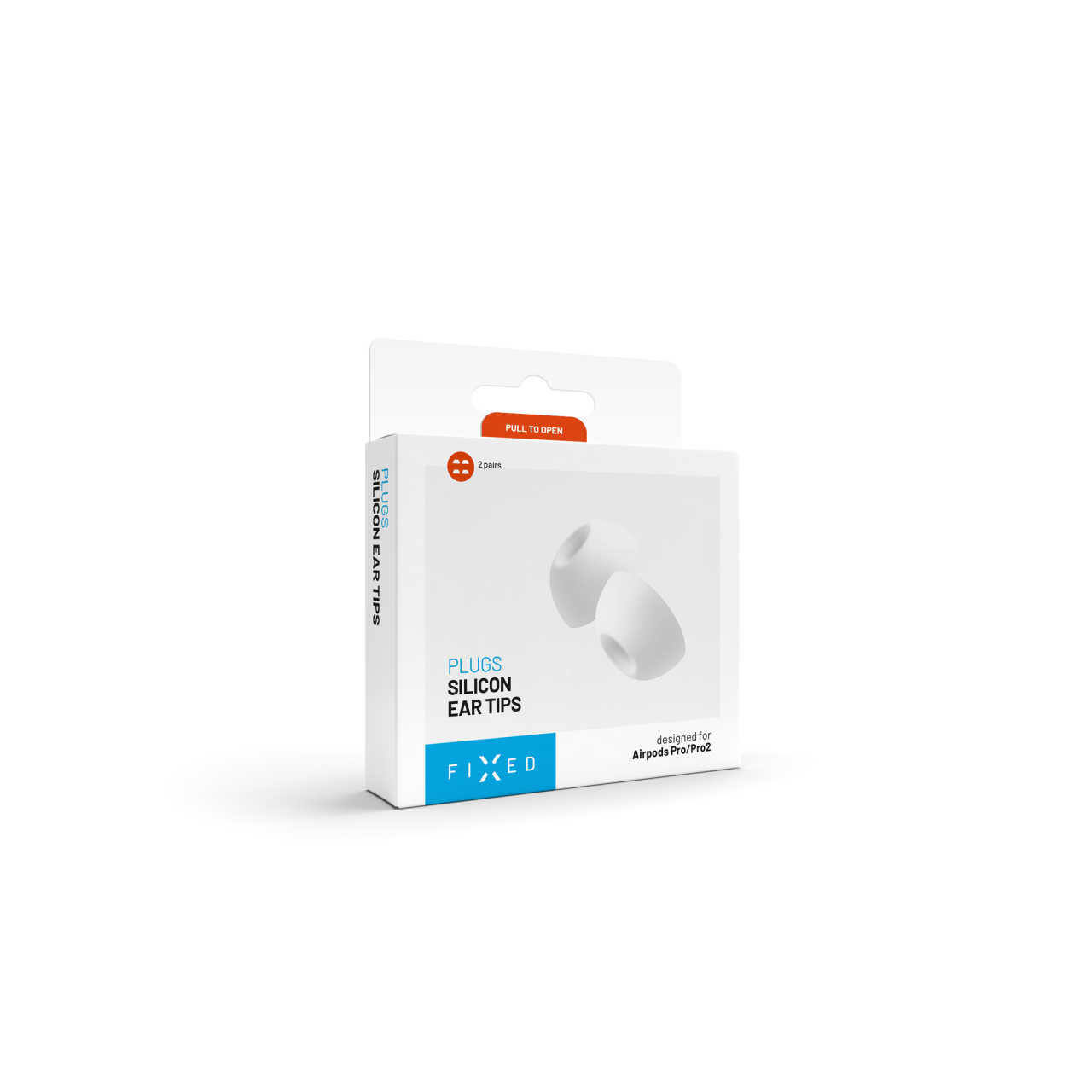 Silikonové špunty FIXED plugs pro Apple AirPods pro 3, 2 sady, velikost xs