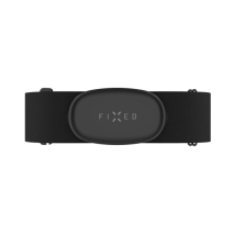 FIXED Hrudní pás s měřením srdečního tepu Pulse Dual, HR+HRV měření, černý