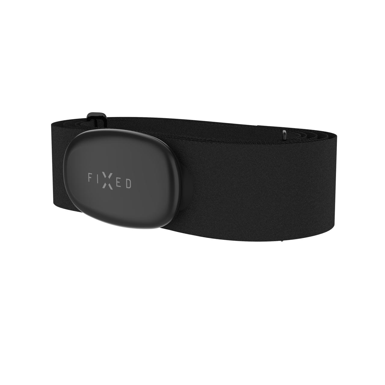 FIXED Hrudní pás s měřením srdečního tepu Pulse Dual, HR+HRV měření, černý