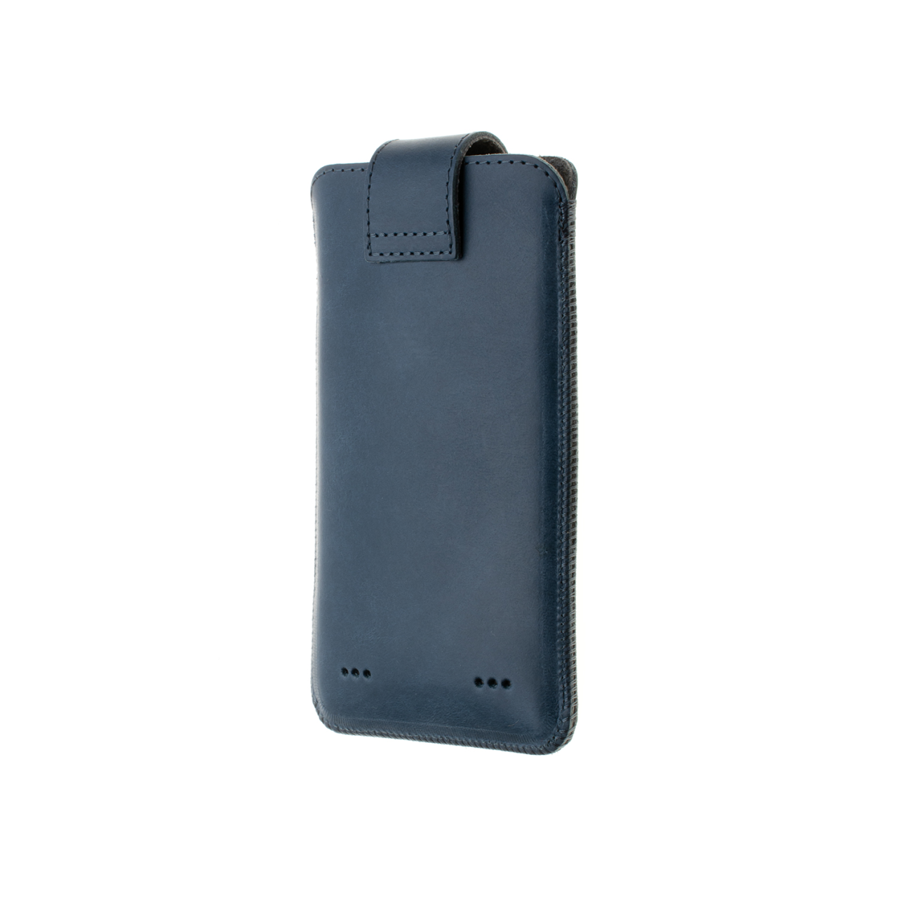 FIXED Kožené pouzdro Posh, velikost 4XL+, modré