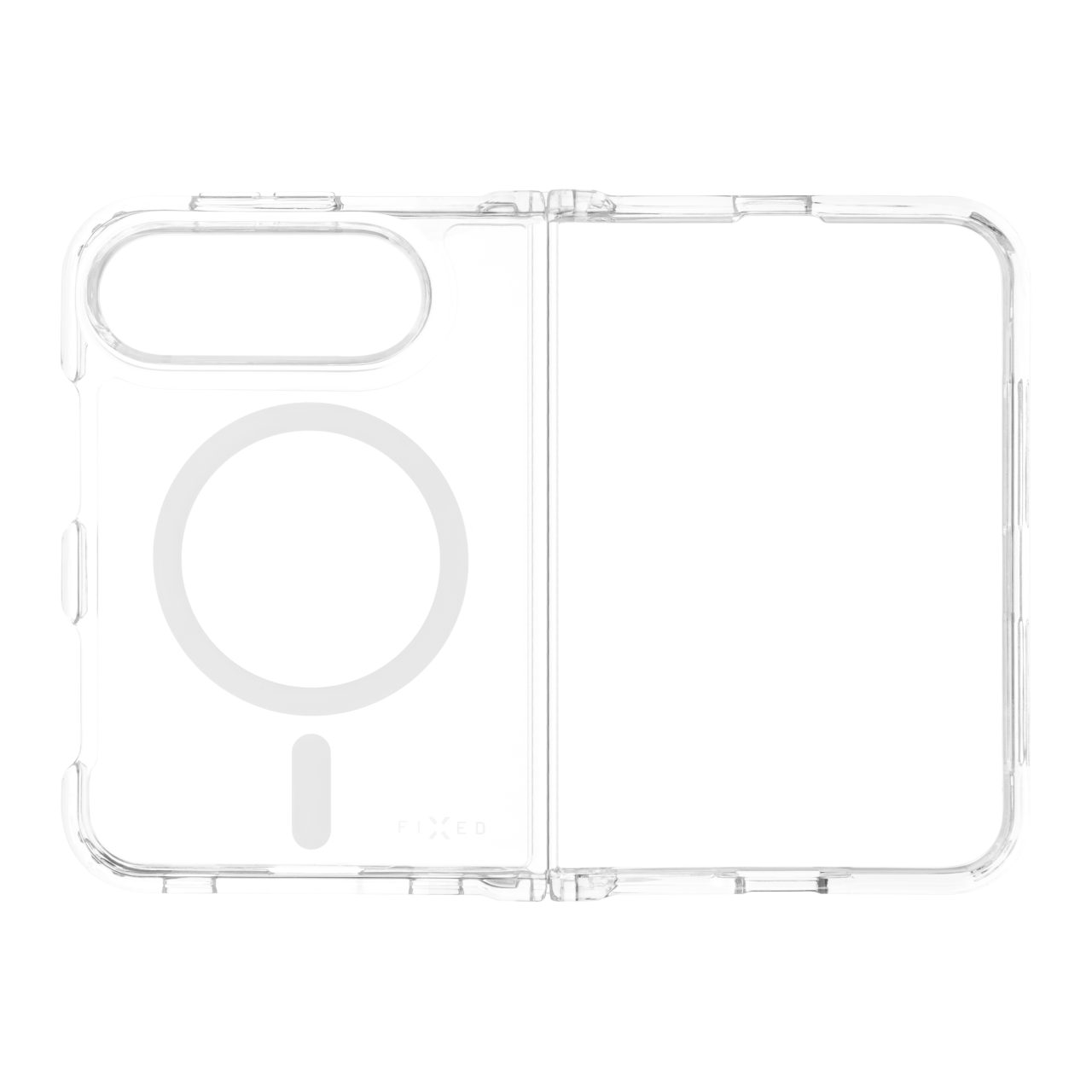 Průhledný kryt na mobil Apple iPhone Duo - Fixed MagPure, MagSafe