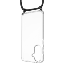 FIXED Pouzdro Pure Neck s odnímatelnou černou šňůrkou na krk pro Samsung Galaxy A36 5G/A56 5G