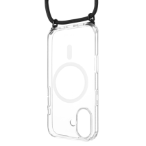 FIXED MagPure Neck iPhone 17 – čiré pouzdro se šňůrkou