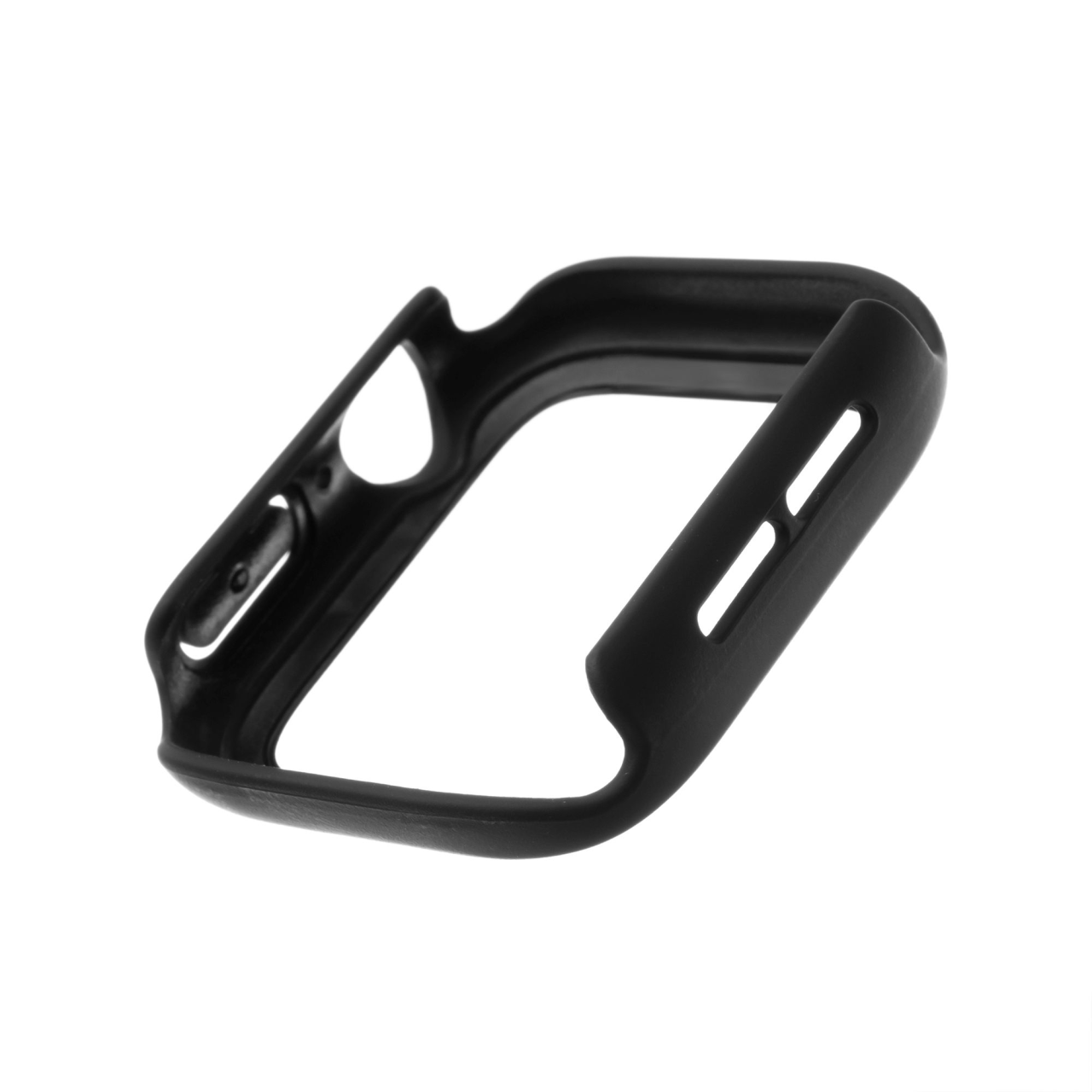 FIXED Ochranné pouzdro Pure+ s temperovaným sklem pro Apple Watch 44mm, černé
