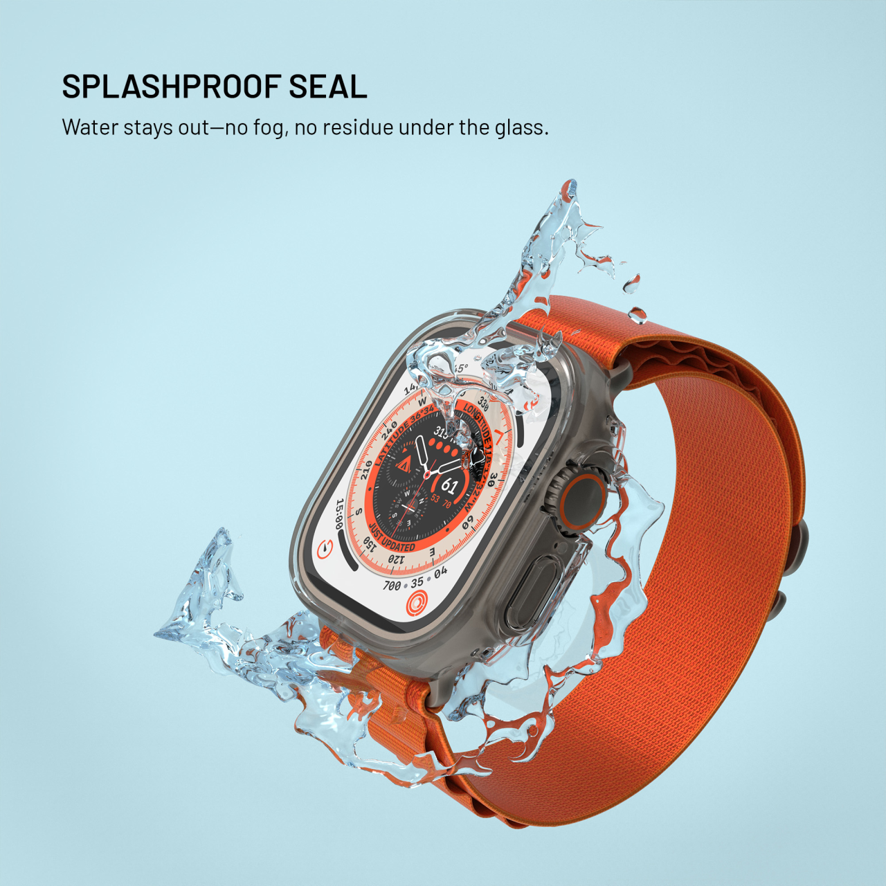 FIXED Pure Watch pouzdro se sklem Apple Watch Ultra 49mm