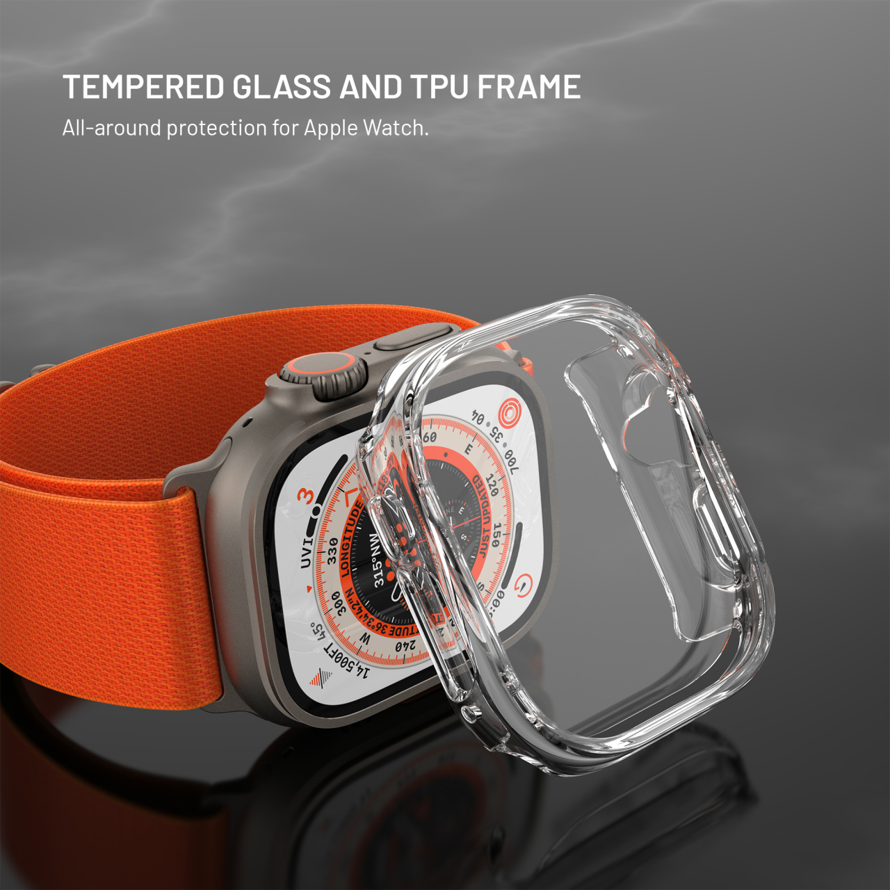 FIXED Pure Watch pouzdro se sklem Apple Watch Ultra 49mm
