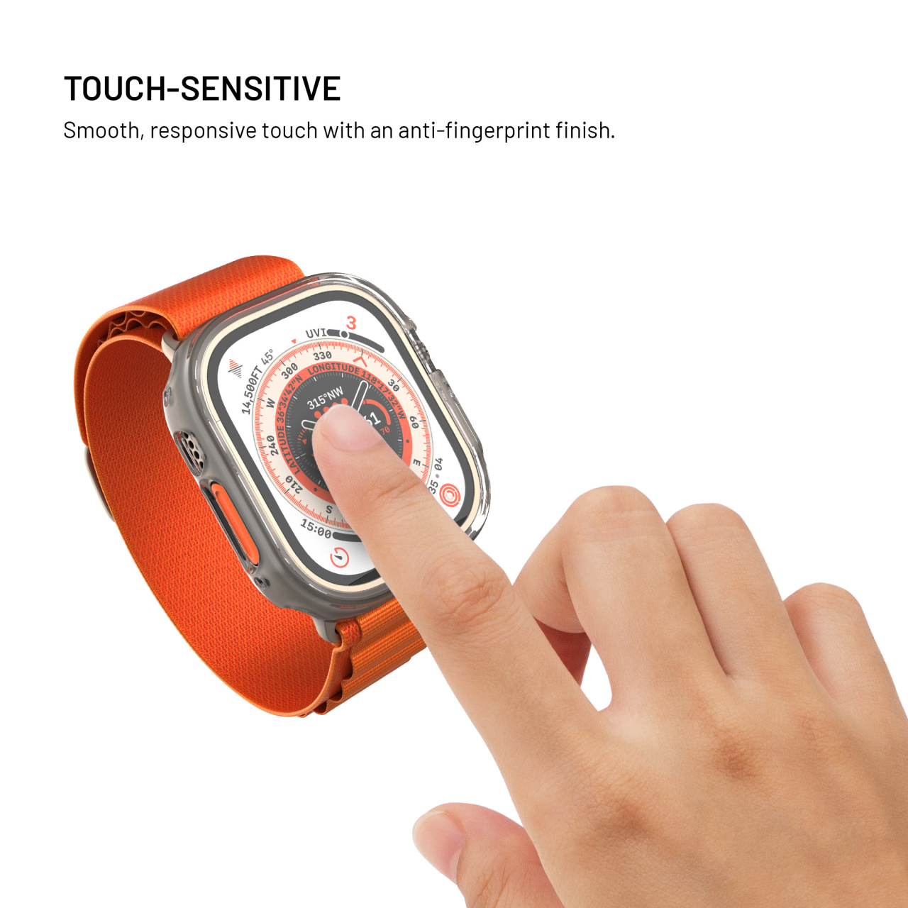 FIXED Pure Watch pouzdro se sklem Apple Watch Ultra 49mm