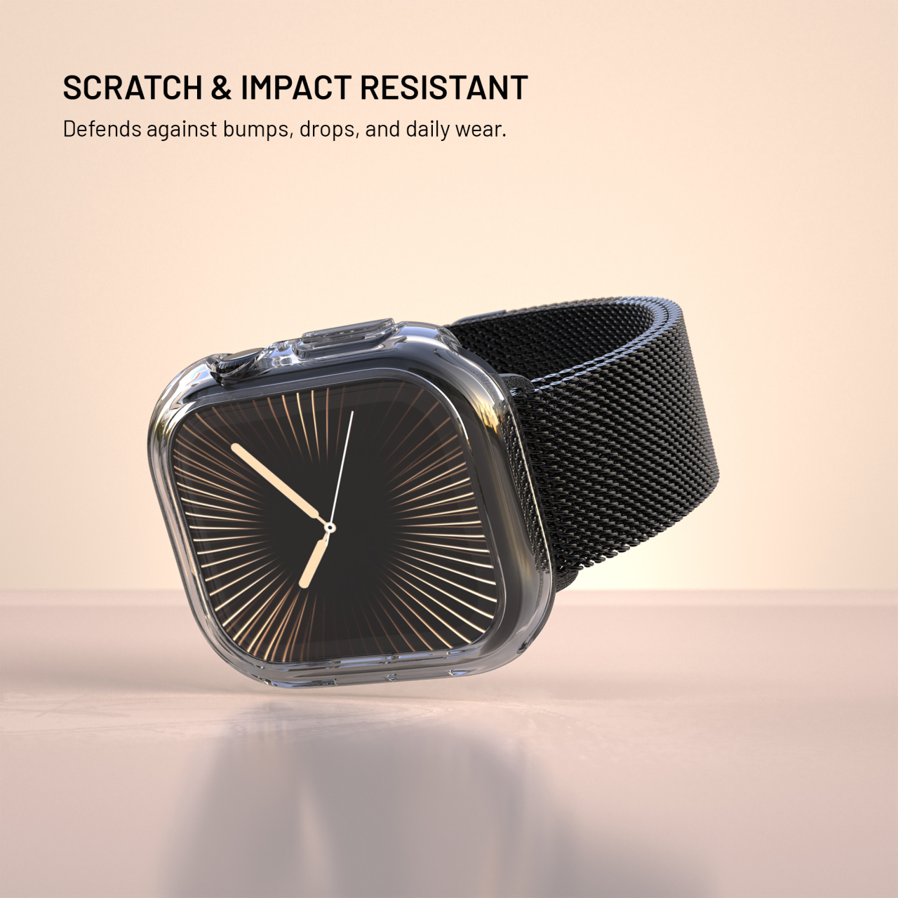 FIXED Pure Watch pouzdro se sklem Apple Watch 10 46mm