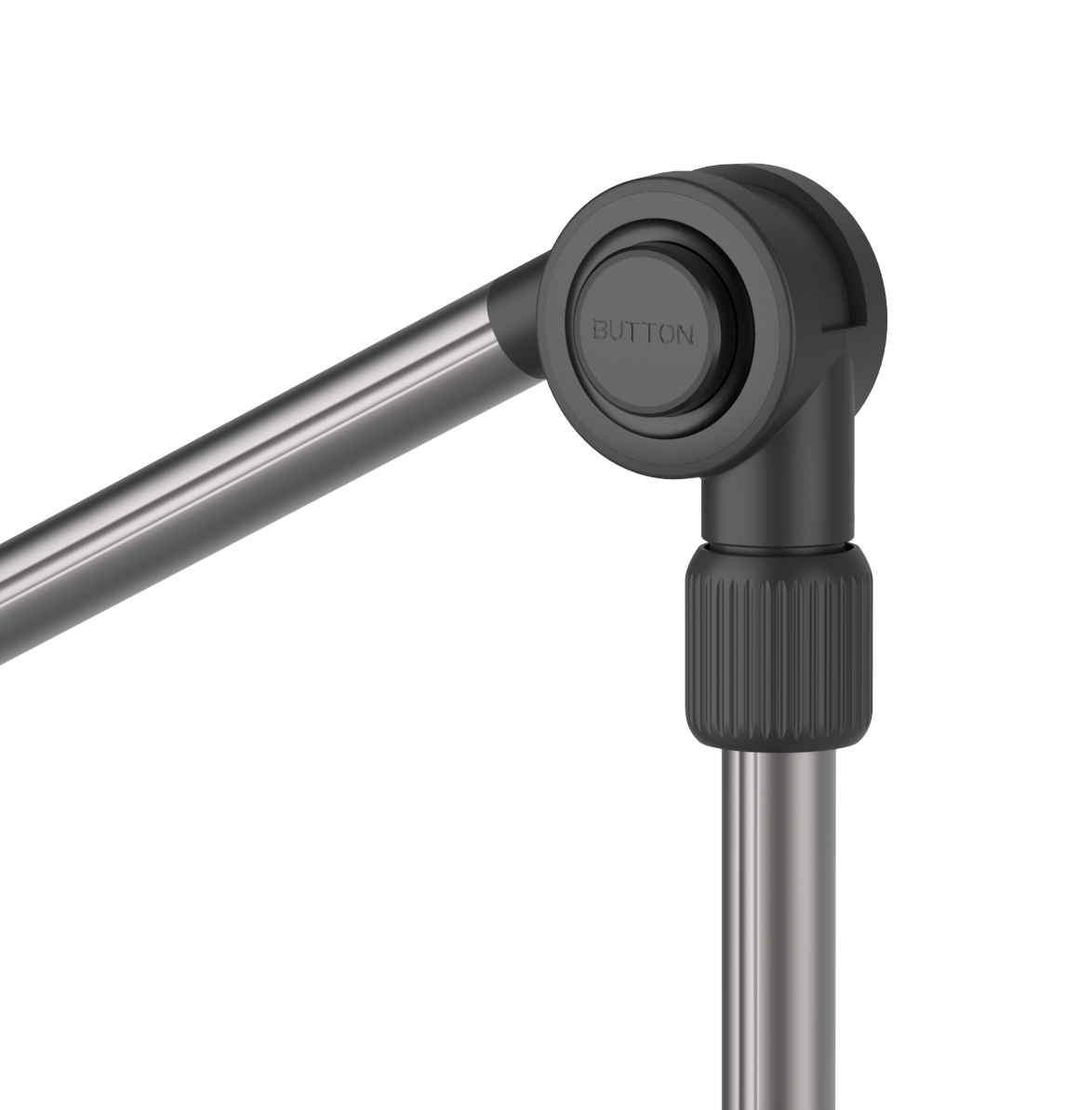 FIXED Univerzální držák na tablet/telefon pro upevnění na stůl Relax s otočným a nastavitelným ramenem, černý