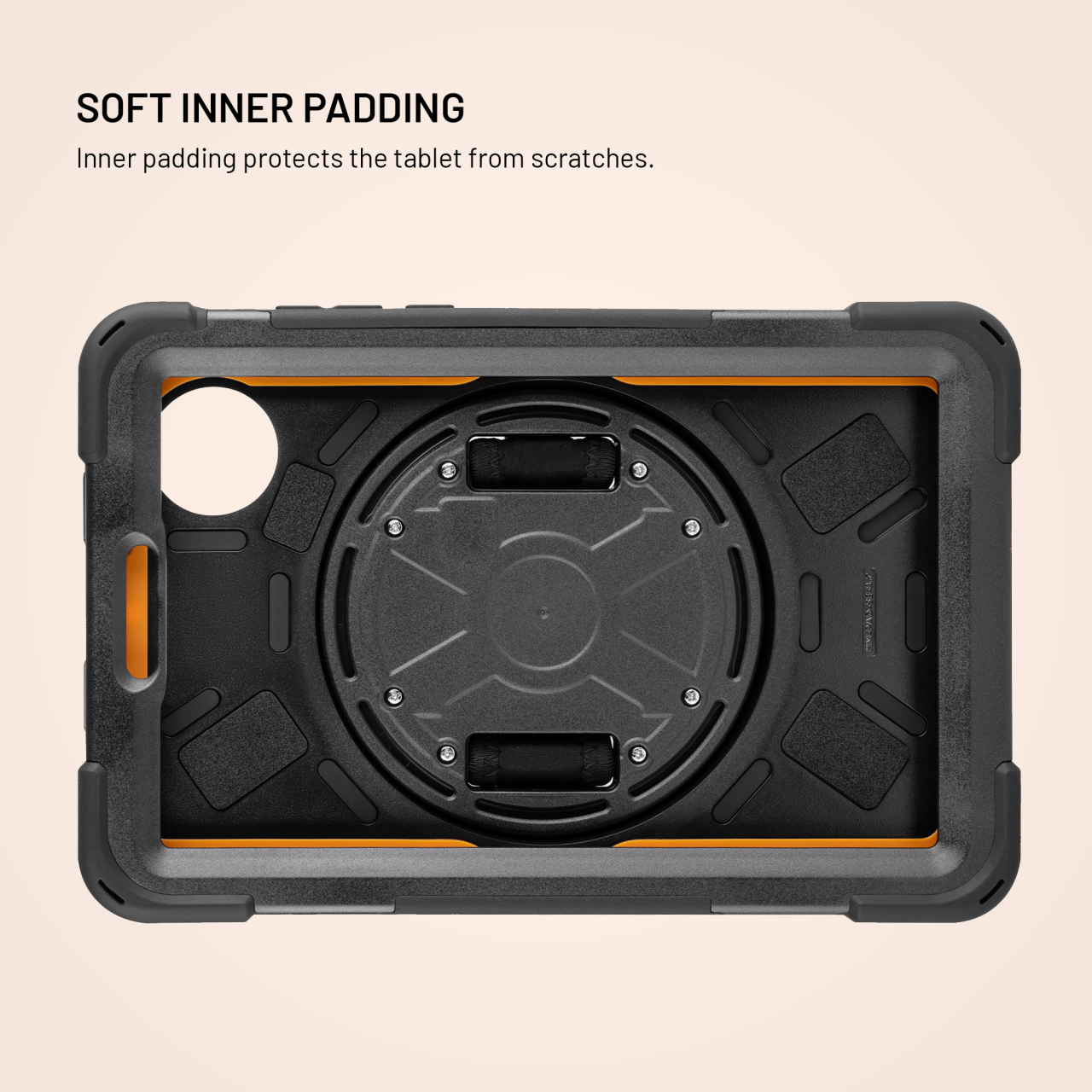 Odolné pouzdro se stojánkem pro Xiaomi Redmi Pad SE 8.7" - Fixed Rugged Tab Case, černé