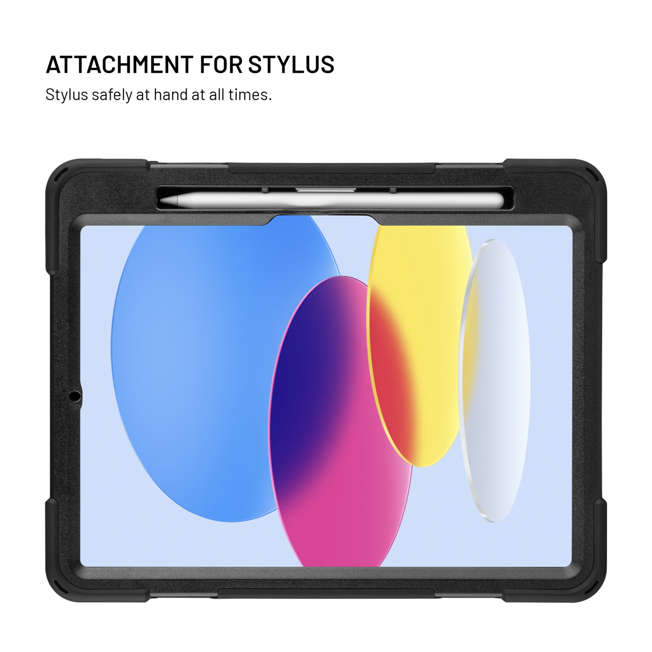 Odolné pouzdro se stojánkem pro Apple iPad Pro 11" (2018-2022)/iPad Air (2020-2026) - Fixed Rugged Tab Case, černé