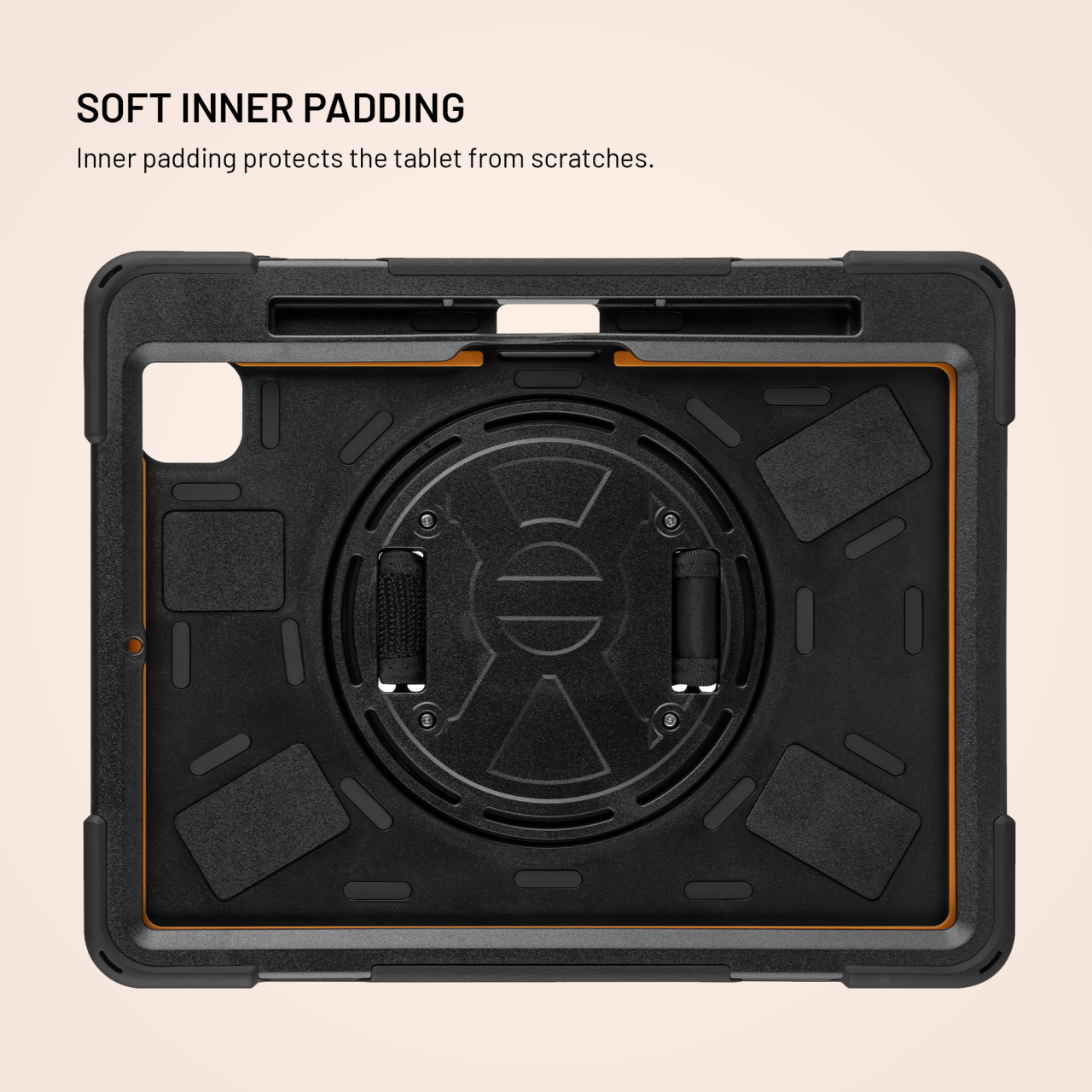Odolné pouzdro se stojánkem pro Apple iPad Pro 11" (2018-2022)/iPad Air (2020-2026) - Fixed Rugged Tab Case, černé