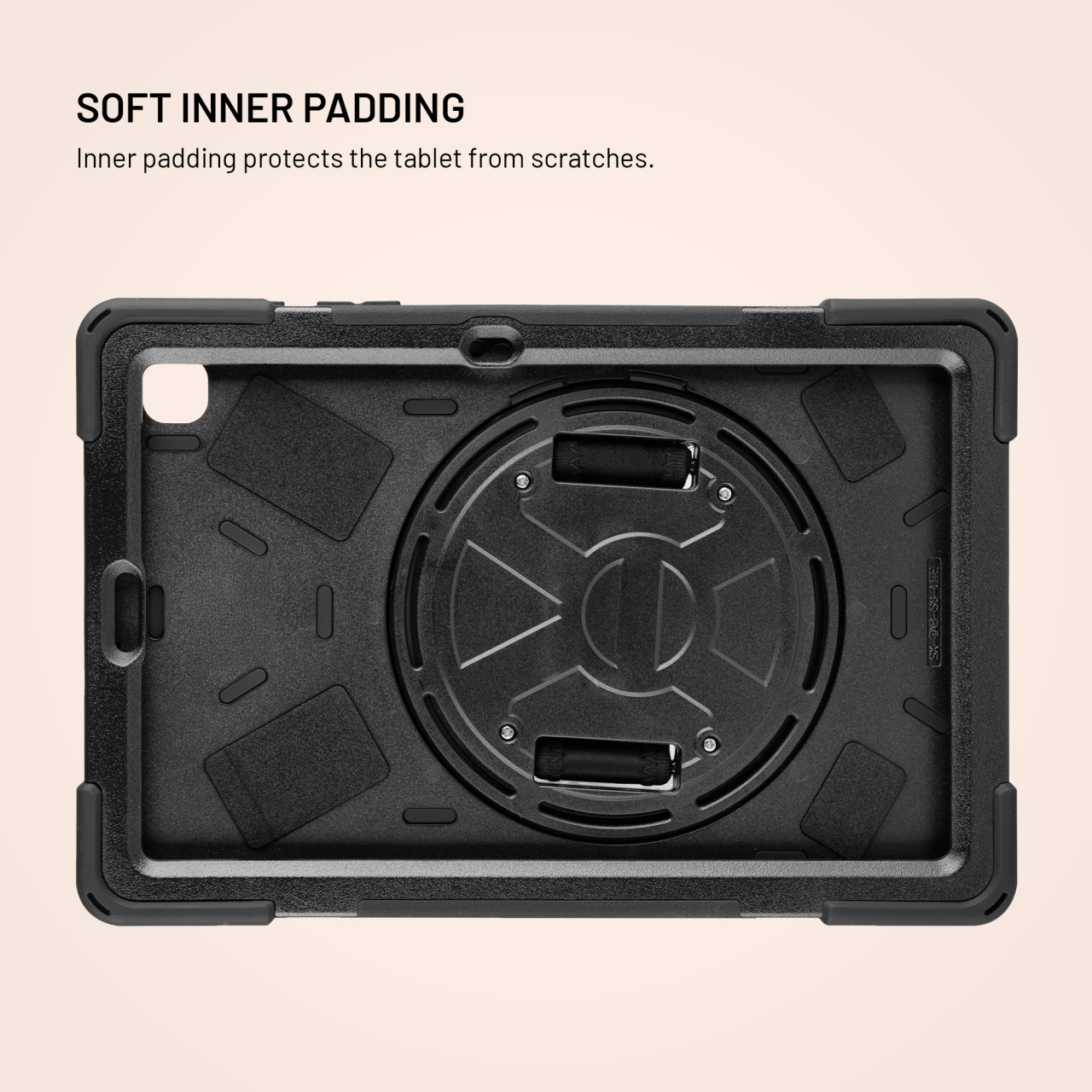 Odolné pouzdro se stojánkem pro Samsung Galaxy Tab S6 Lite 2020/2022/2024 - Fixed Rugged Tab Case, černé