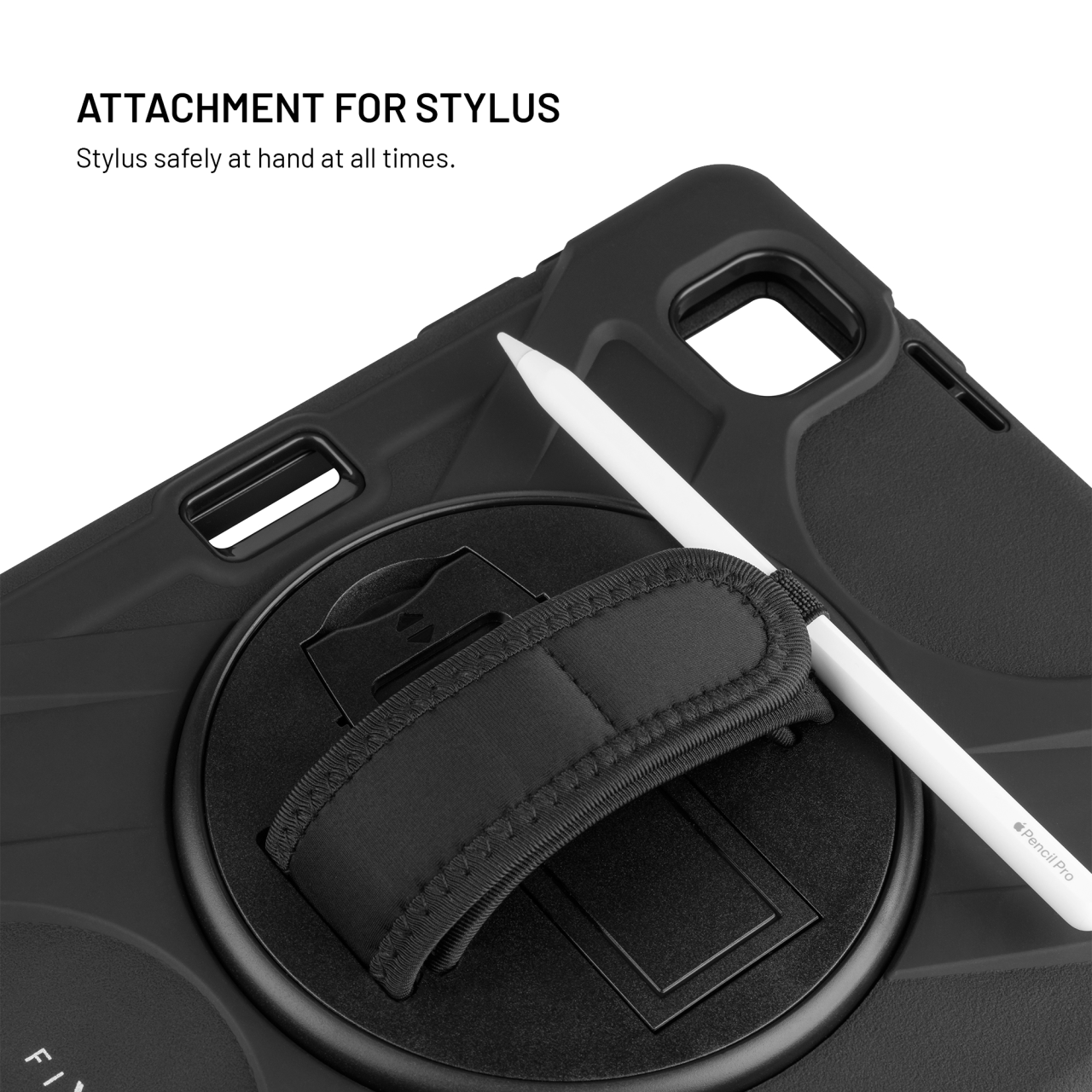 Odolné pouzdro se stojánkem pro Samsung Galaxy Tab S6 Lite 2020/2022/2024 - Fixed Rugged Tab Case, černé
