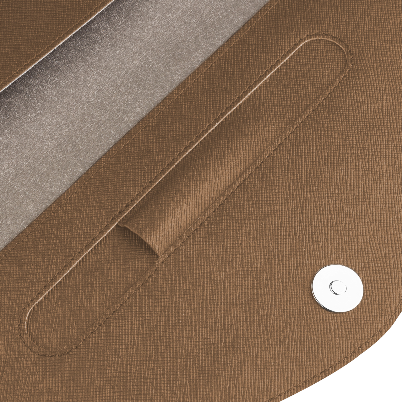 FIXED Pouzdro Siena pro notebooky a tablety o úhlopříčce do 13", kávové
