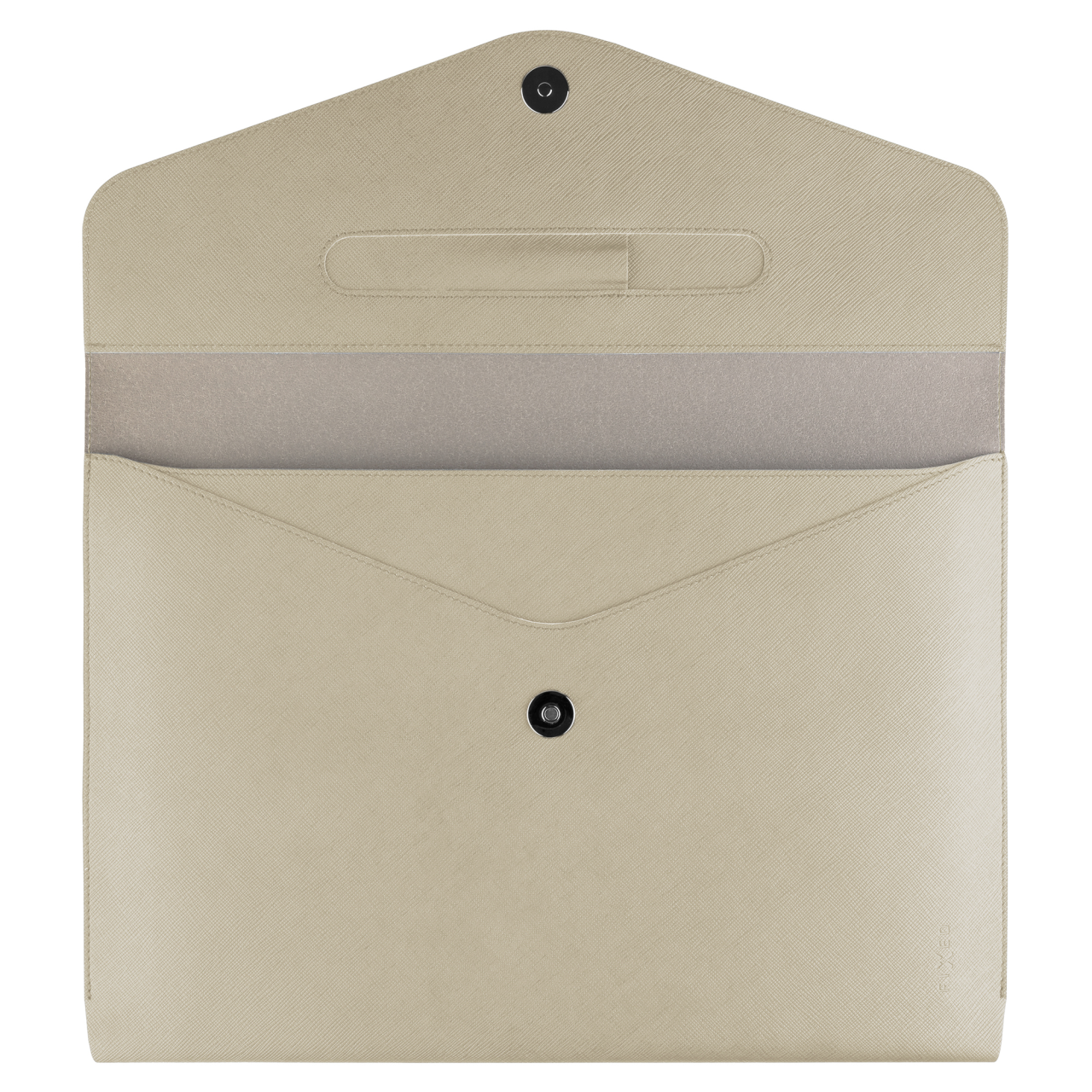 FIXED Pouzdro Siena pro notebooky a tablety o úhlopříčce do 13", krémové