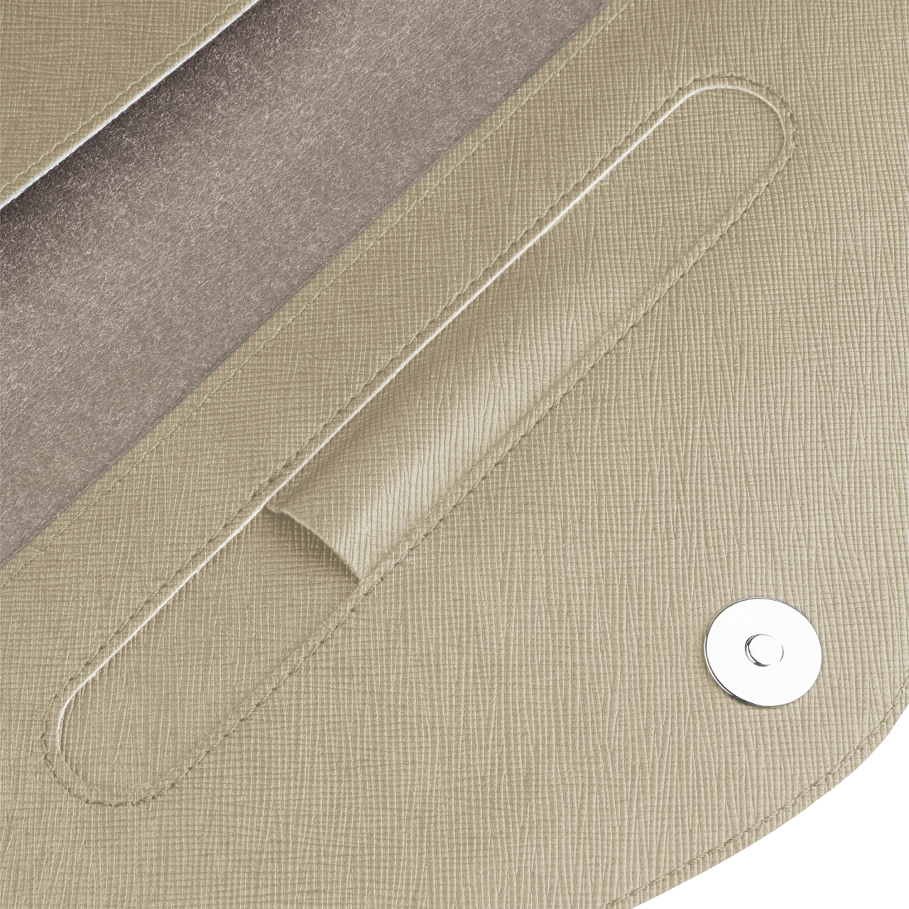 FIXED Pouzdro Siena pro notebooky a tablety o úhlopříčce do 13", krémové