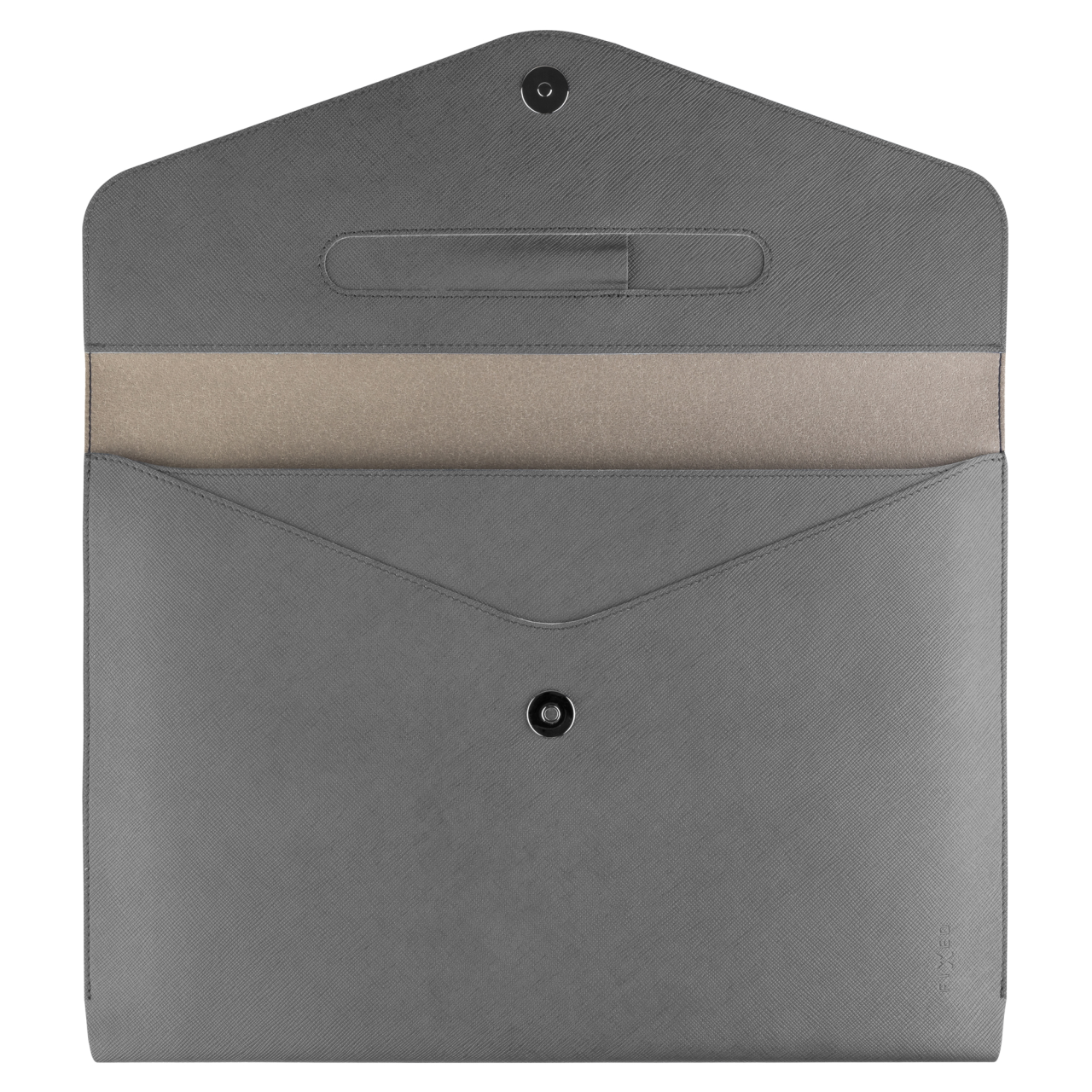 FIXED Pouzdro Siena pro notebooky a tablety o úhlopříčce do 13", šedé