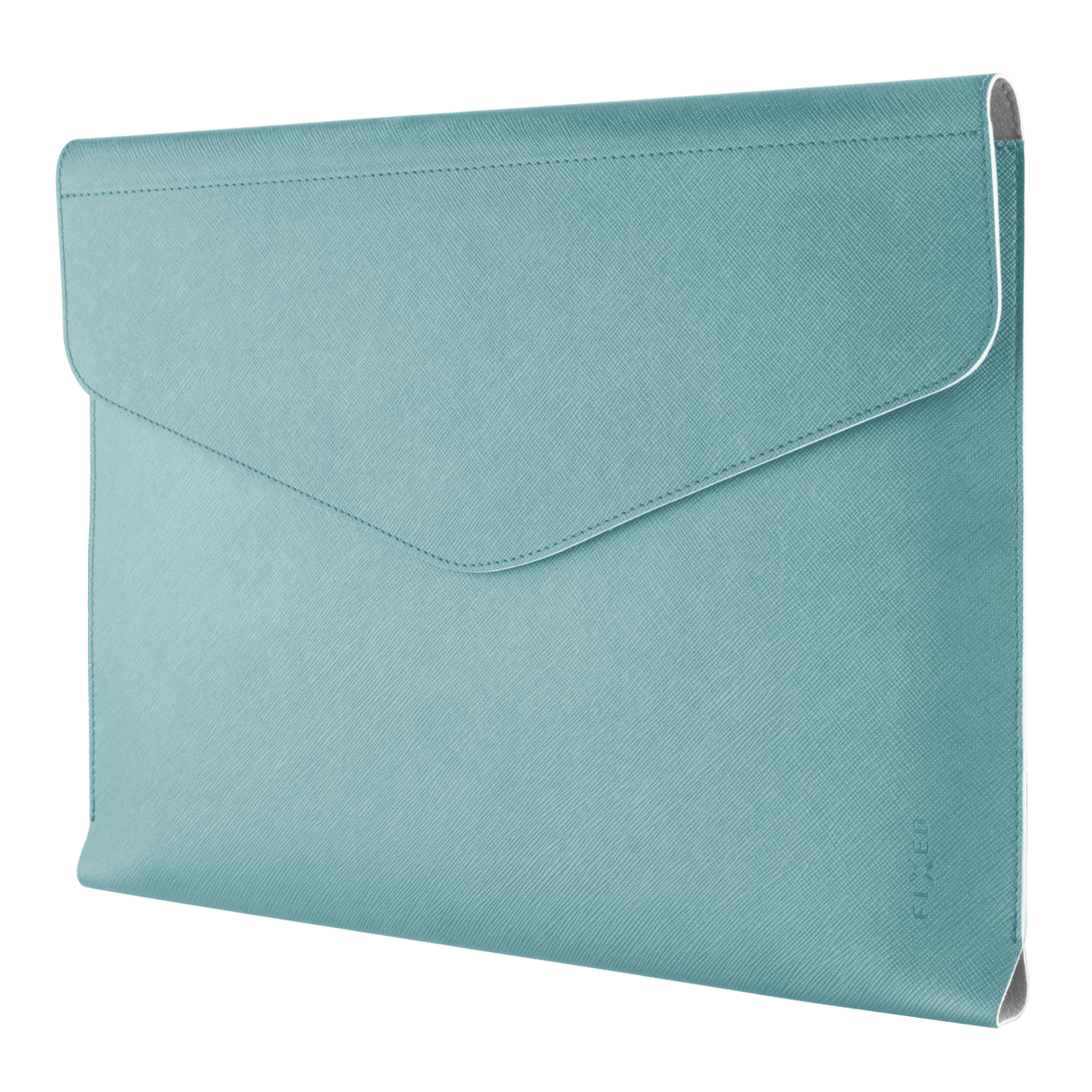 FIXED Pouzdro Siena pro notebooky a tablety o úhlopříčce do 13", světle tyrkysové