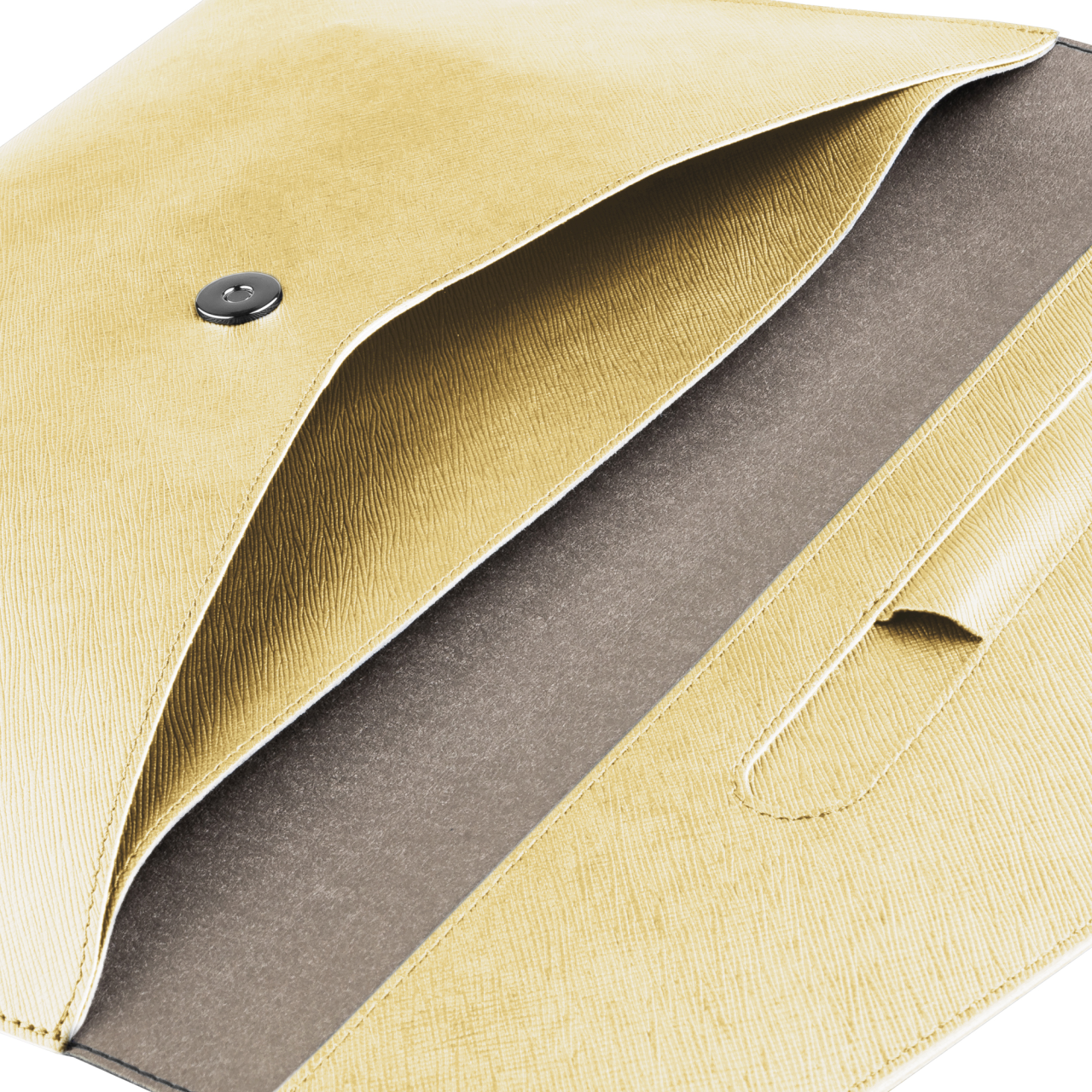 FIXED Pouzdro Siena pro notebooky a tablety o úhlopříčce do 13", světle žluté