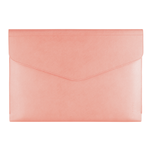 FIXED Pouzdro Siena pro notebooky a tablety o úhlopříčce do 13", broskvové