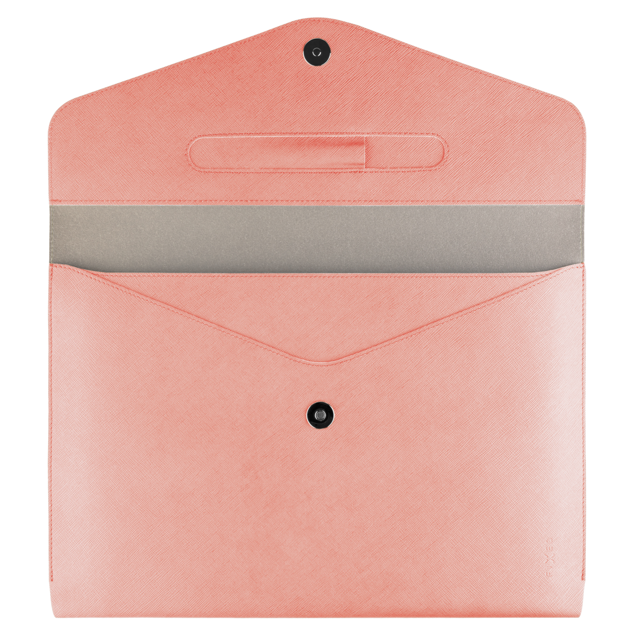 FIXED Pouzdro Siena pro notebooky a tablety o úhlopříčce do 13", broskvové